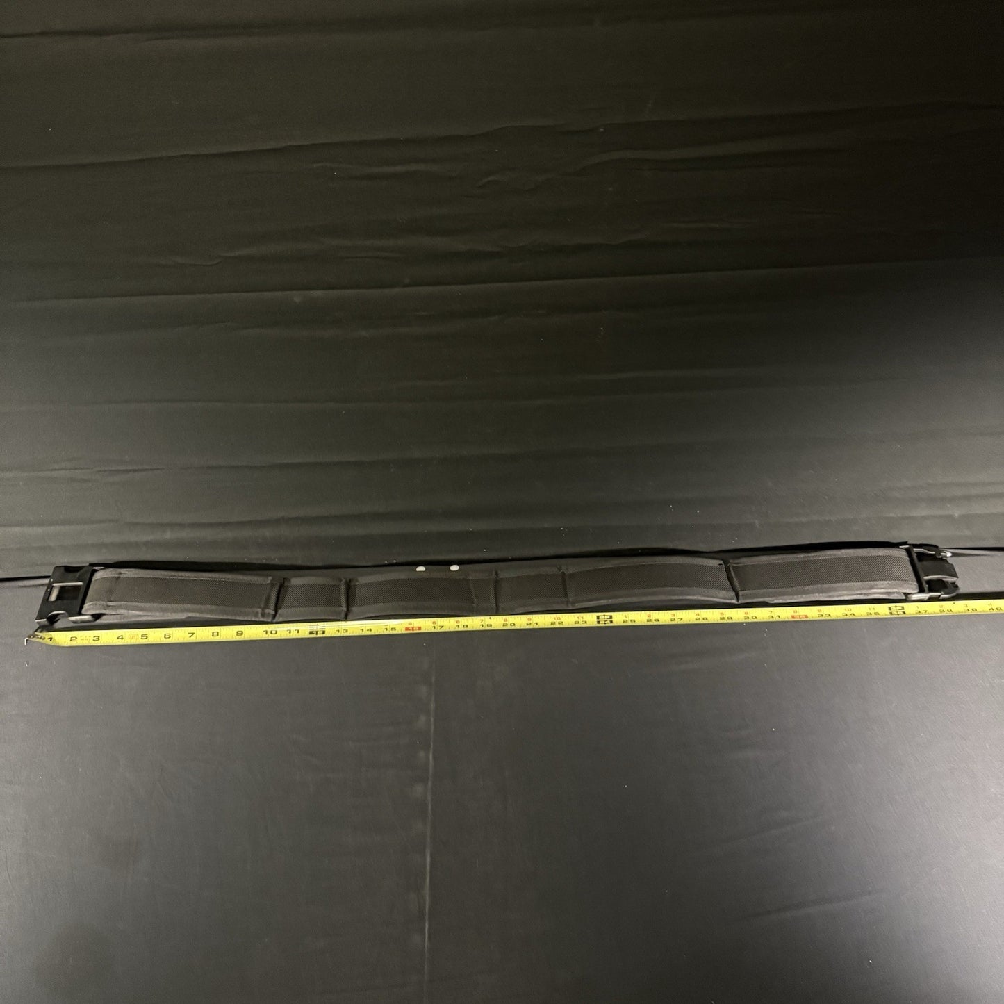 Bianchi Medium AccuMold Duty Belt - Black Waist Size 34"- 40" Excellent Preowned7