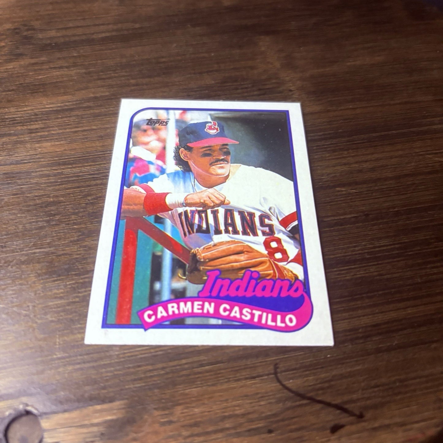 1989 Topps #637 Carmen Castillo High Grade See Photos2