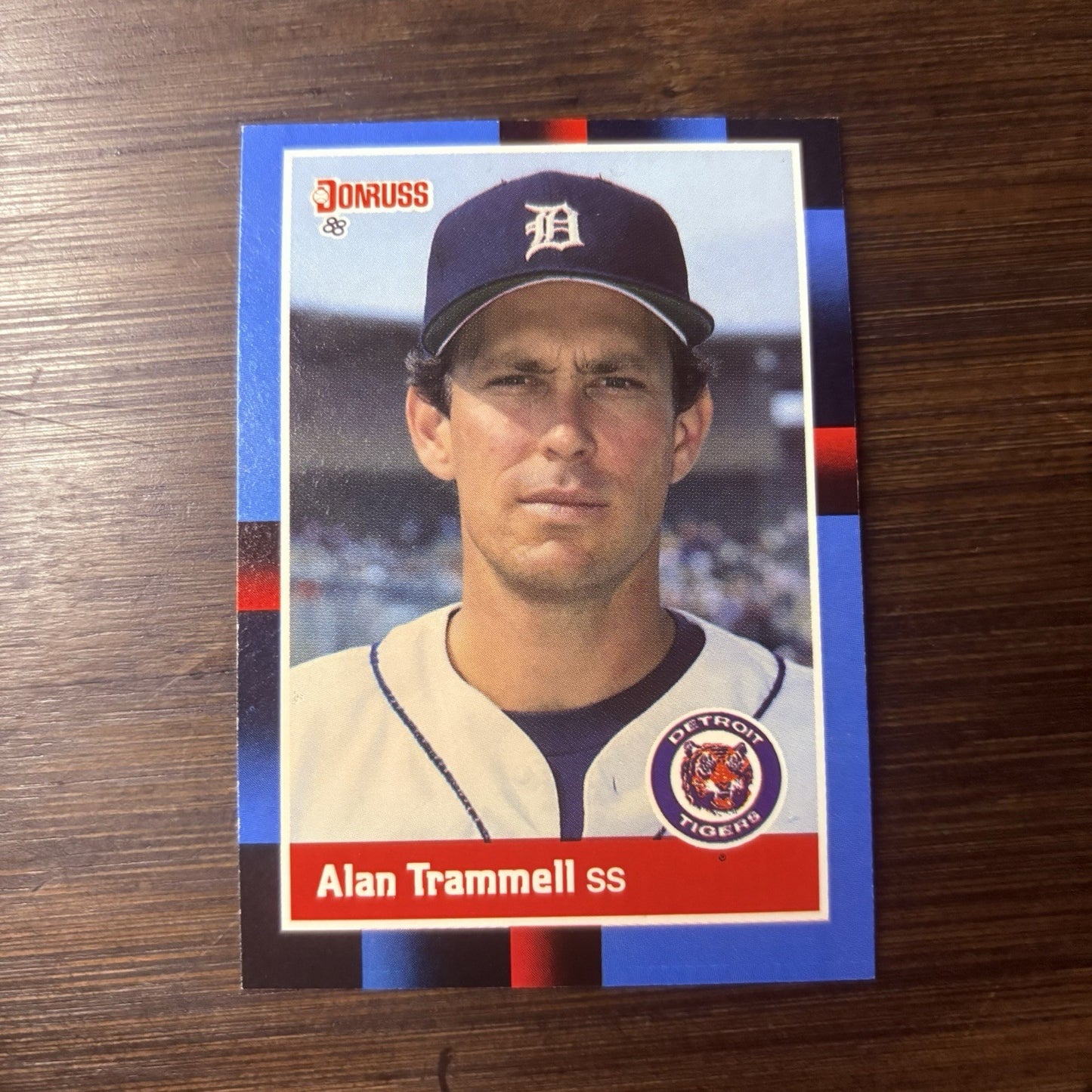 1988 Alan Trammell Donruss High Grade Baseball Card Detroit Tigers #230 HOF0