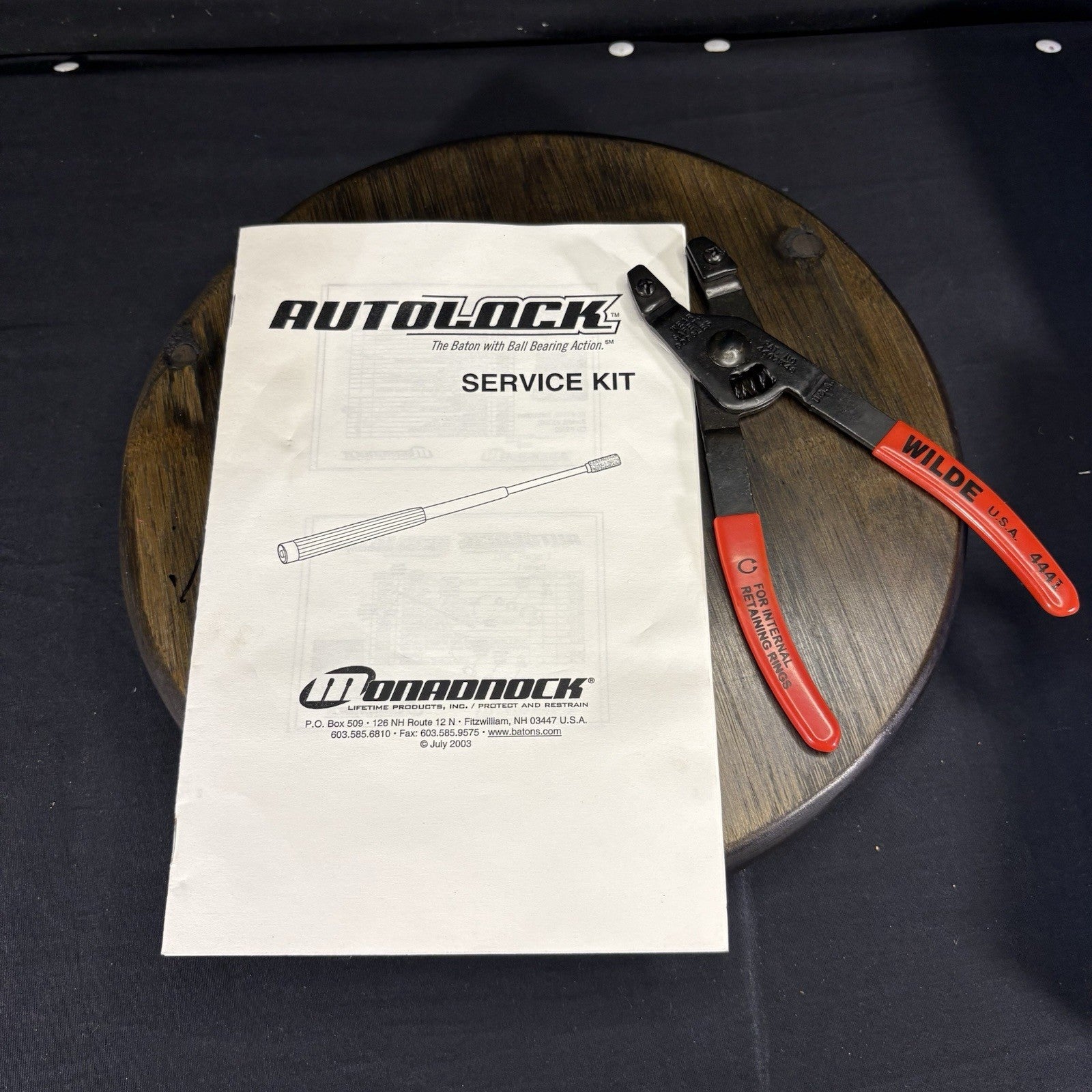 Monadnock Baton Service Kit 16"/18"9