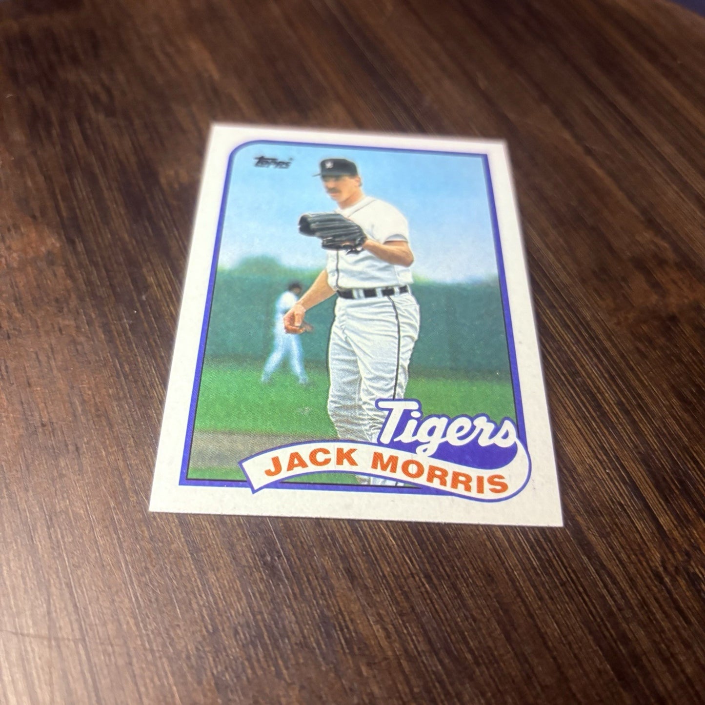 Jack Morris #645 1989 Topps Detroit Tigers High Grade2