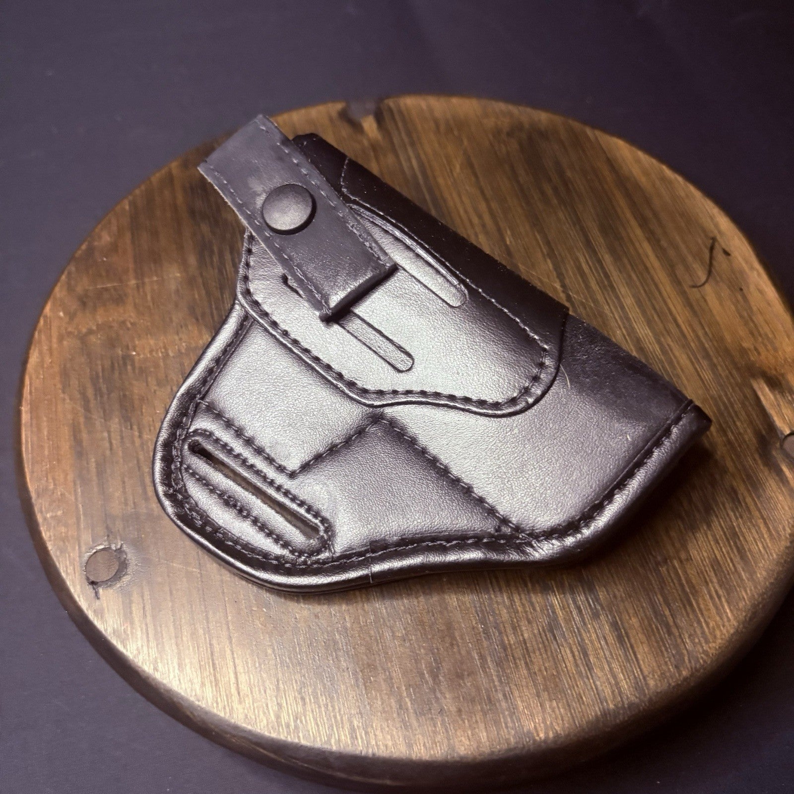 Uncle Mikes Mirage Large Auto Holster Leather OWB Pistol 3 1/4"4 1/2" Barrel4