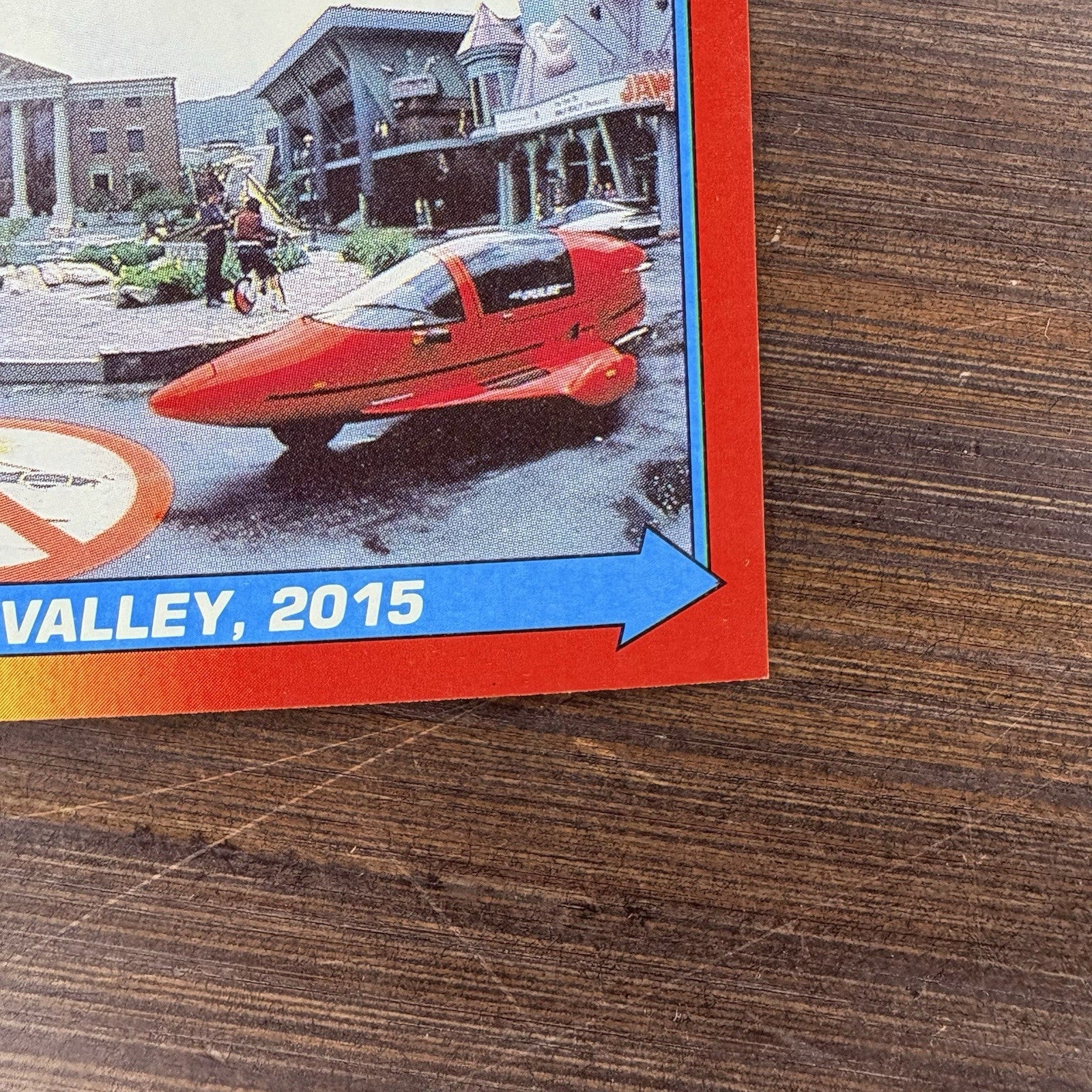 1989 Back To The Future Topps Trading Card #5 "Hill Valley, 2015"5