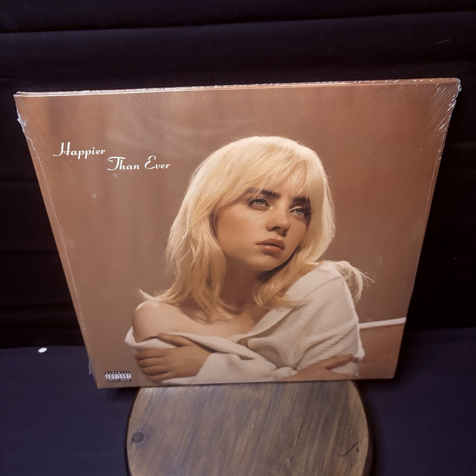 Billie Eilish Happier Than Ever Golden Yellow Vinyl 2LP SEALED, Made In France0