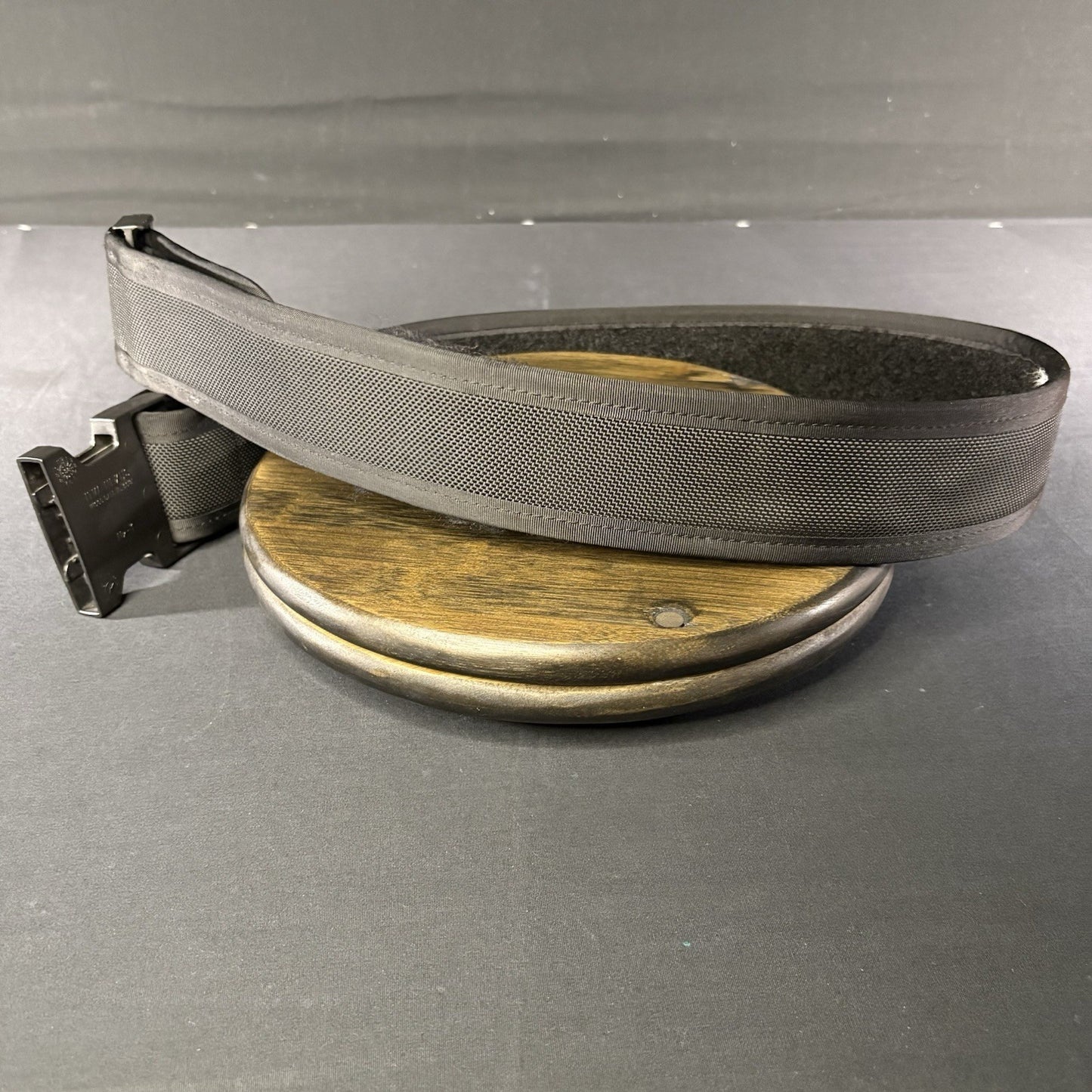 Bianchi Nylon Medium Belt AccuMold Duty - Black Waist Size 34"- 40" Excellent2