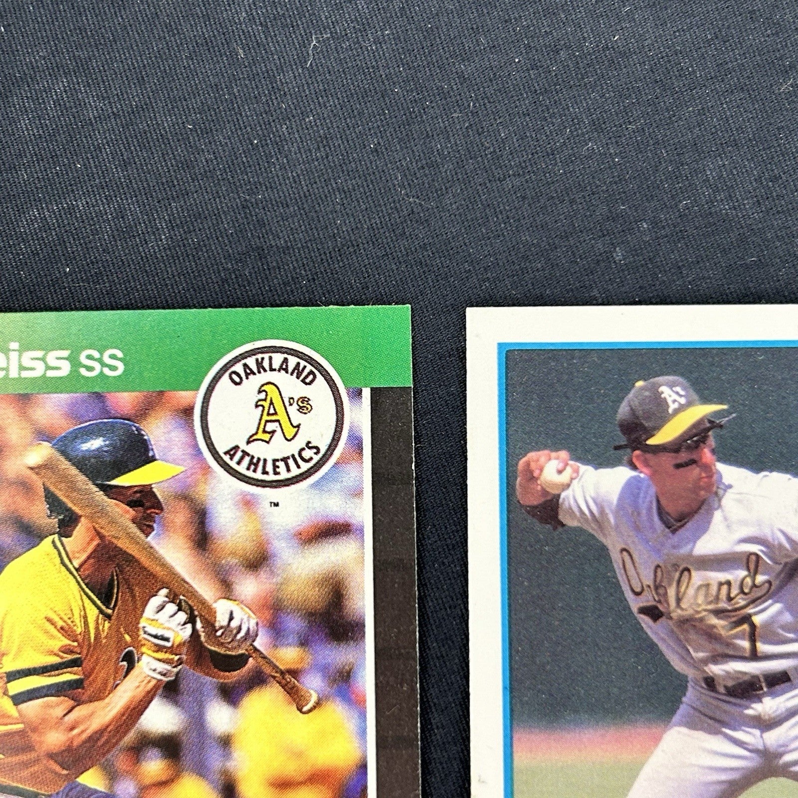 1989 Walt Weiss Trading Card (Lot Of 6) #316, #446, #165 4