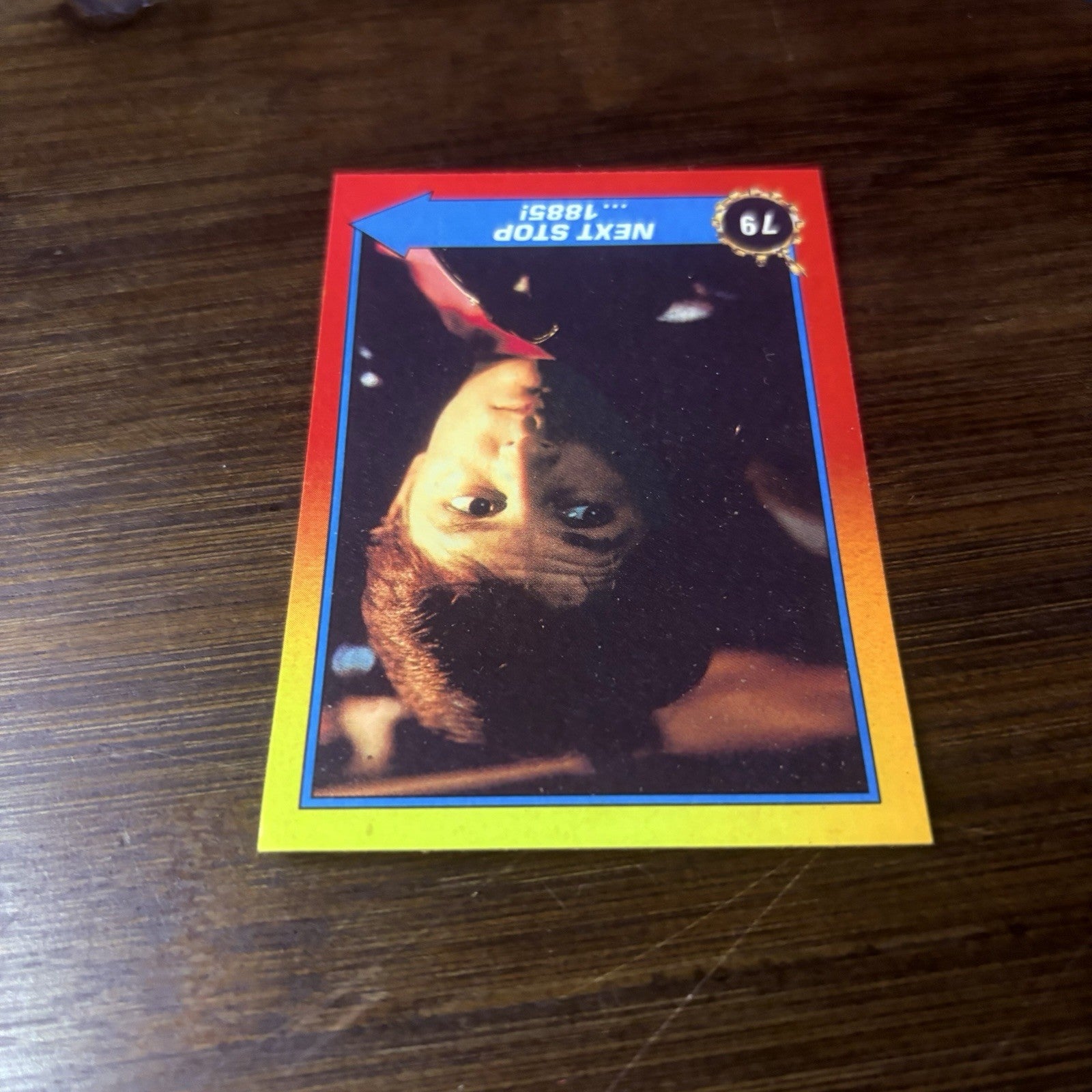 1989 Topps Back to the Future Part II  "NEXT STOP...1885!" #79 Trading Card8