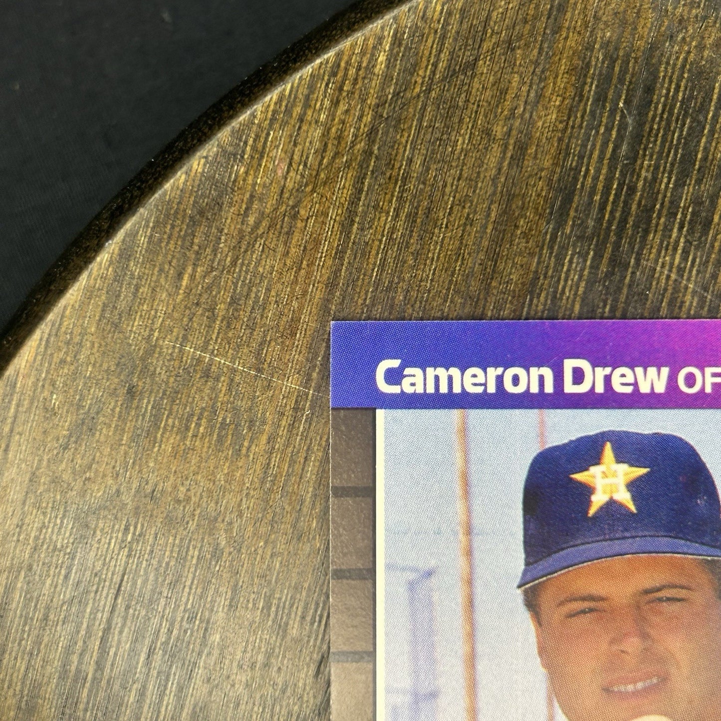 (3) 1989 Cameron Drew "Rated Rookie" Lot #30 & #643  Houston Astros2