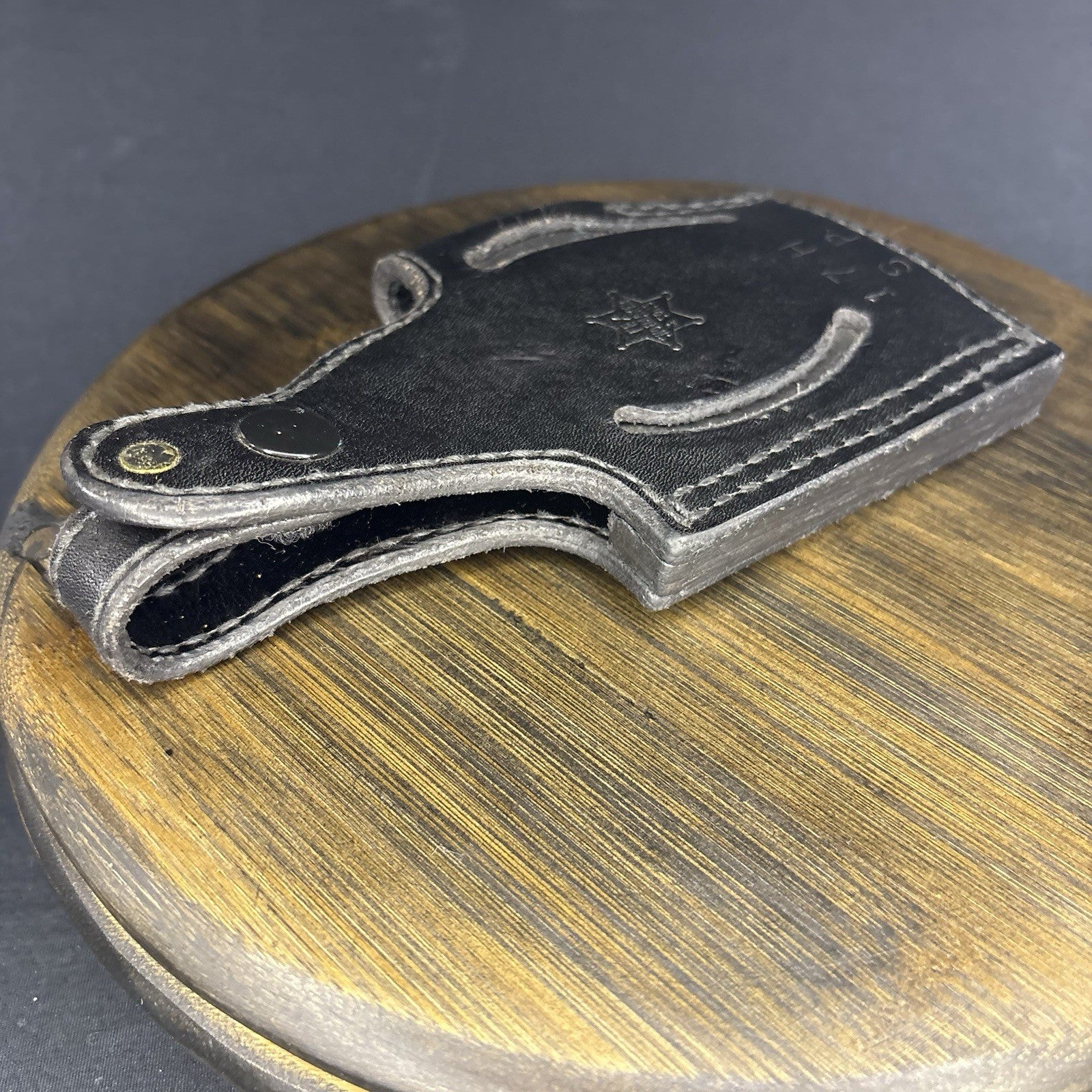 Tex Shoemaker 17H Basket Weave Holster For S&W 439 549 559 639 659 Snap Closure11