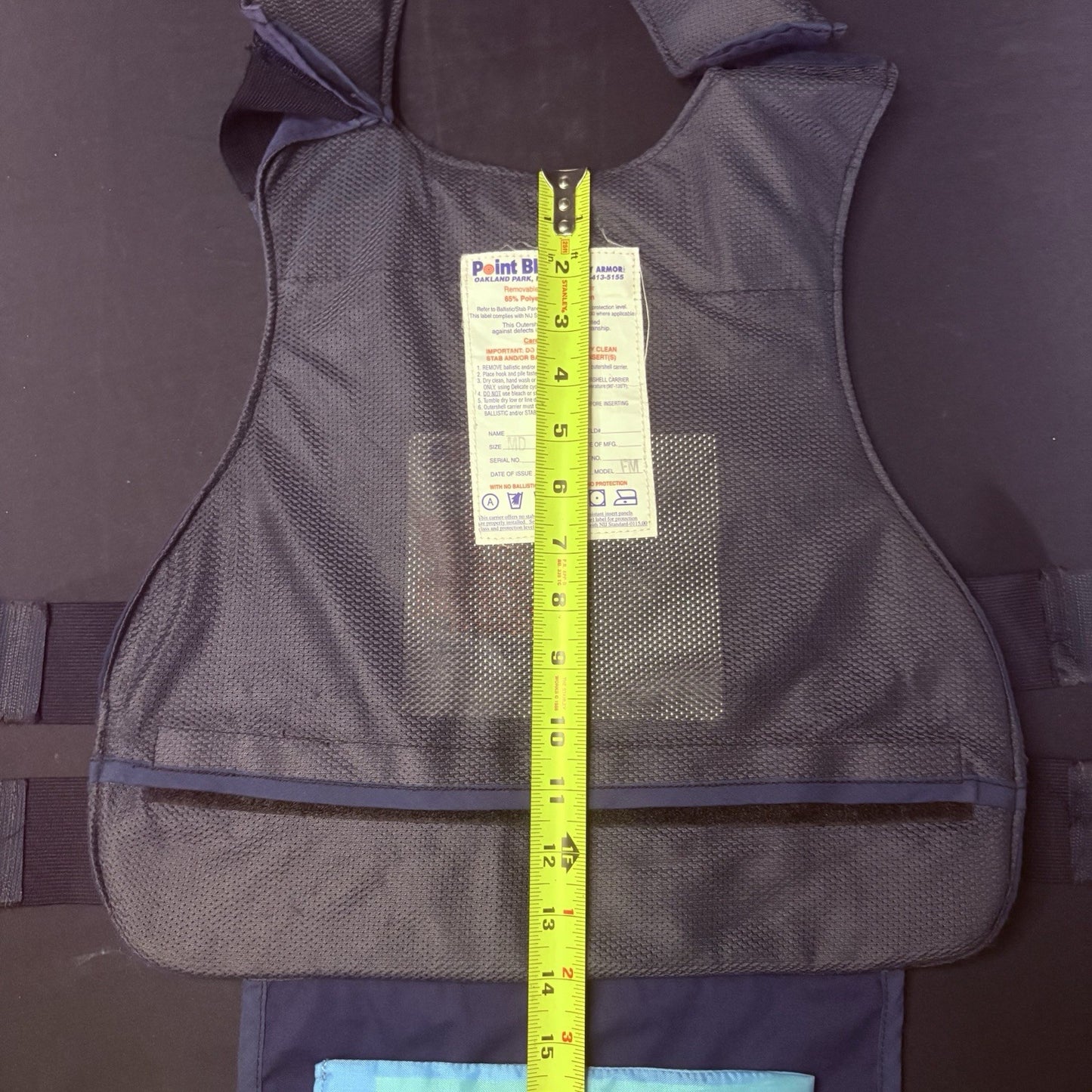 PB Bullet Proof Vest Level 2 Size Female Medium II Ballistic Concealable Vest15