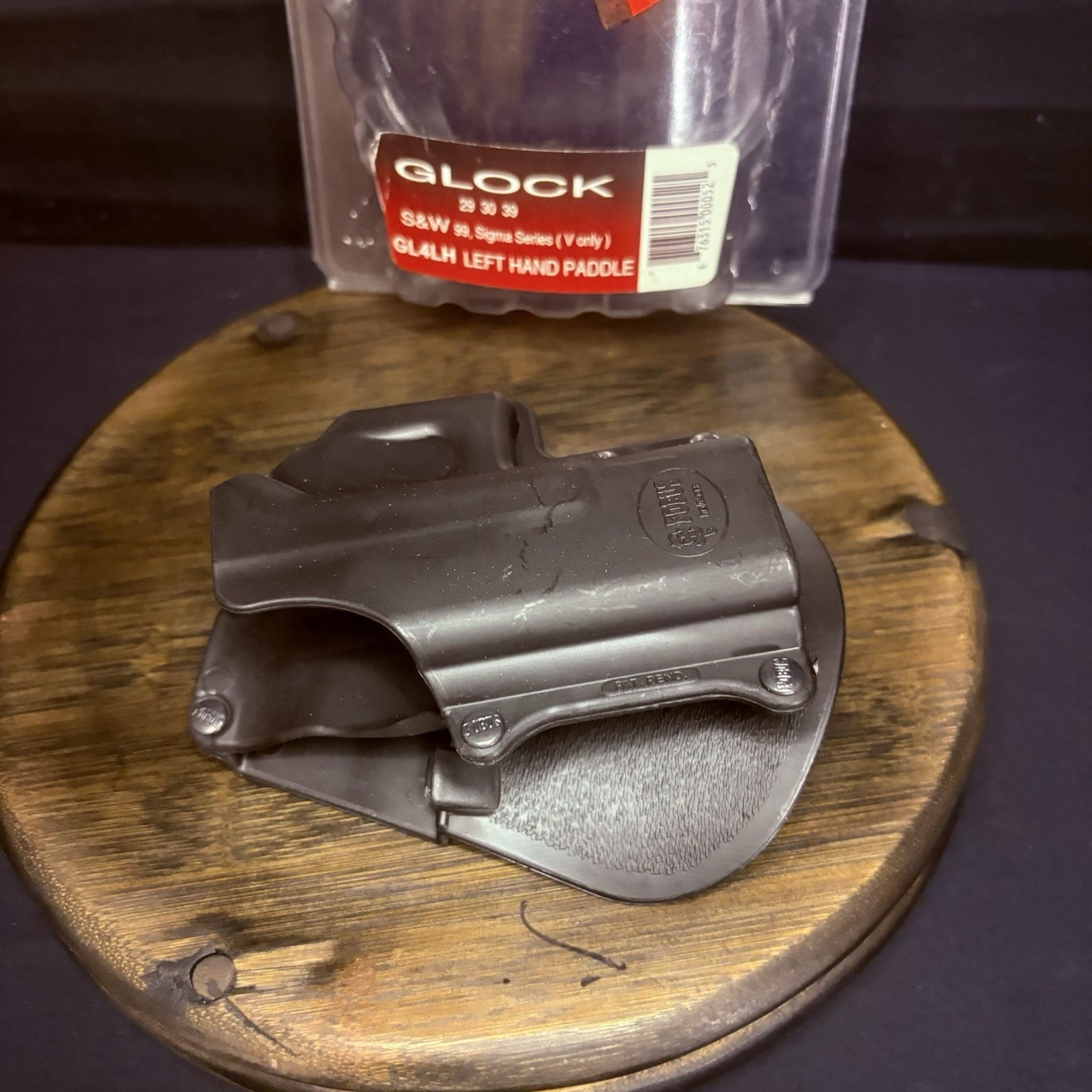 FOBUS Paddle Holster For GLOCK 29, 30, 39, S&W 99 Left Hand, Belt OWB (GL4LH)10