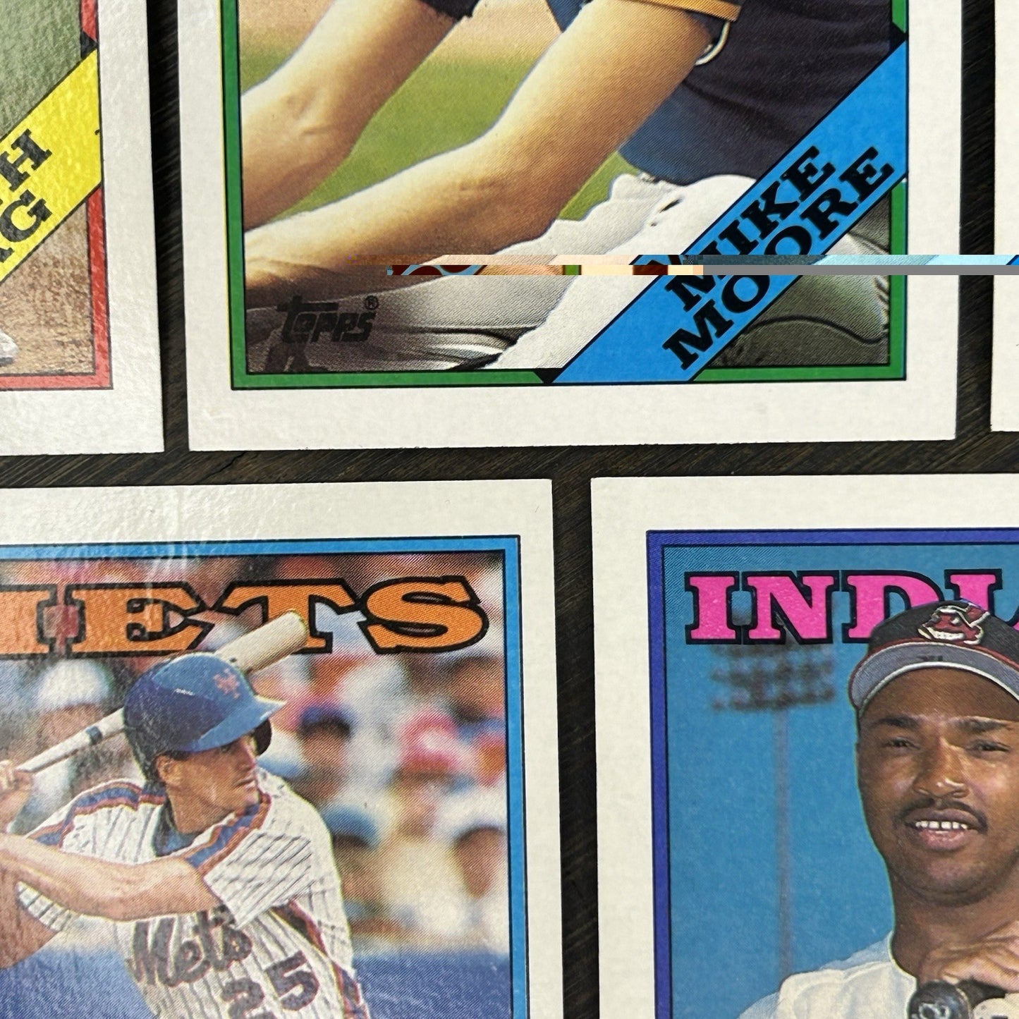 1988 Topps High Grade Cards #273, #432, #203, #382, #49 MLB Baseball (Lot Of 5)7