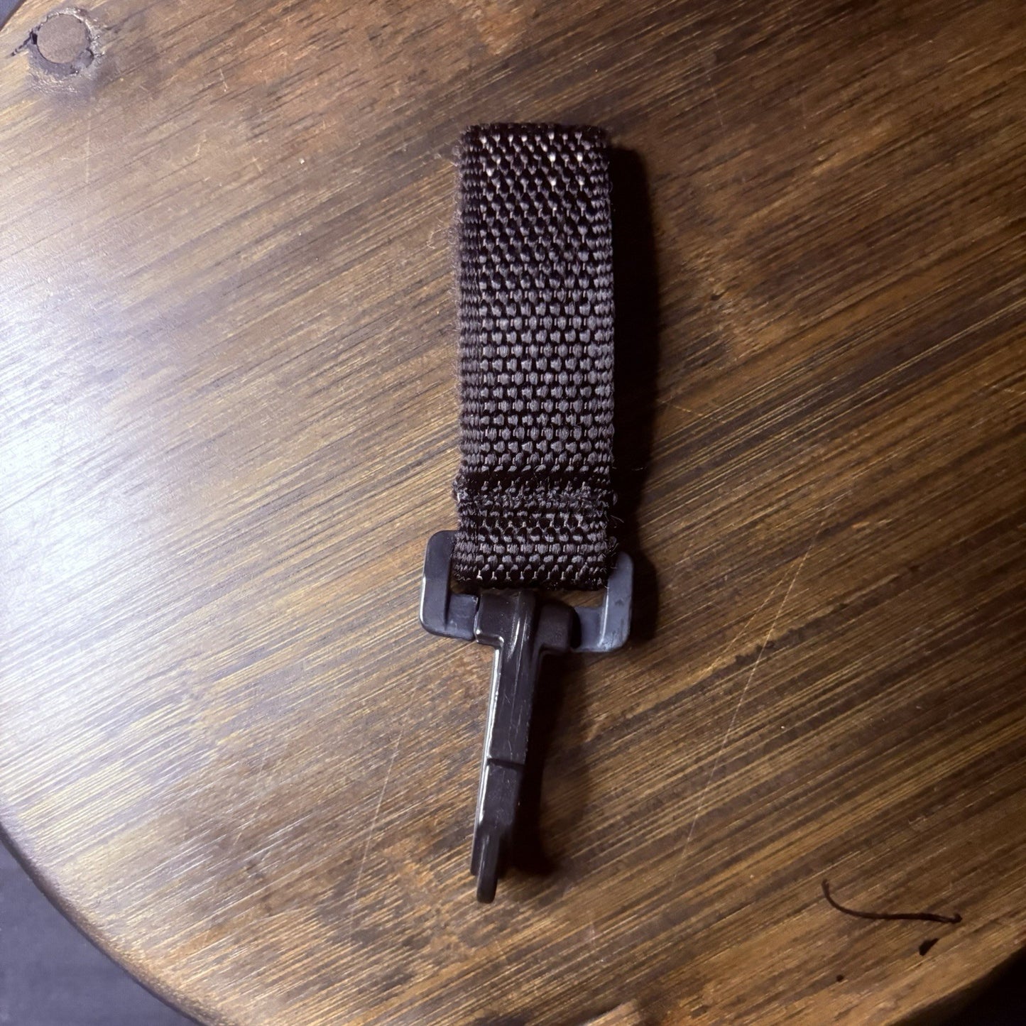 Duraflex 1 INCH Clip w/Nylon Loop FeelSafe Snap Hook and Retainer Buckle Black3