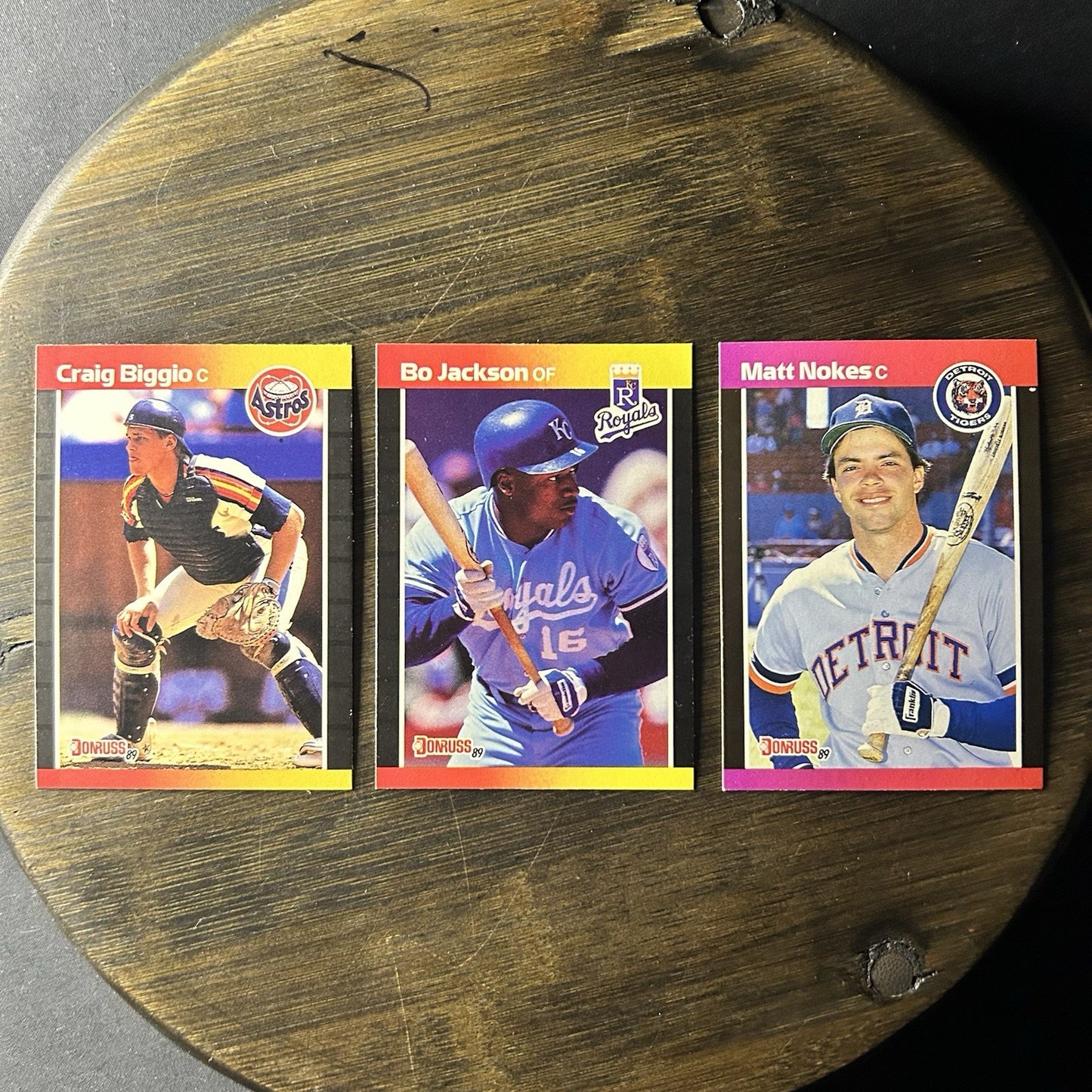 1989 Donruss MLB High Grade (Lot Of 3) Trading Cards 0