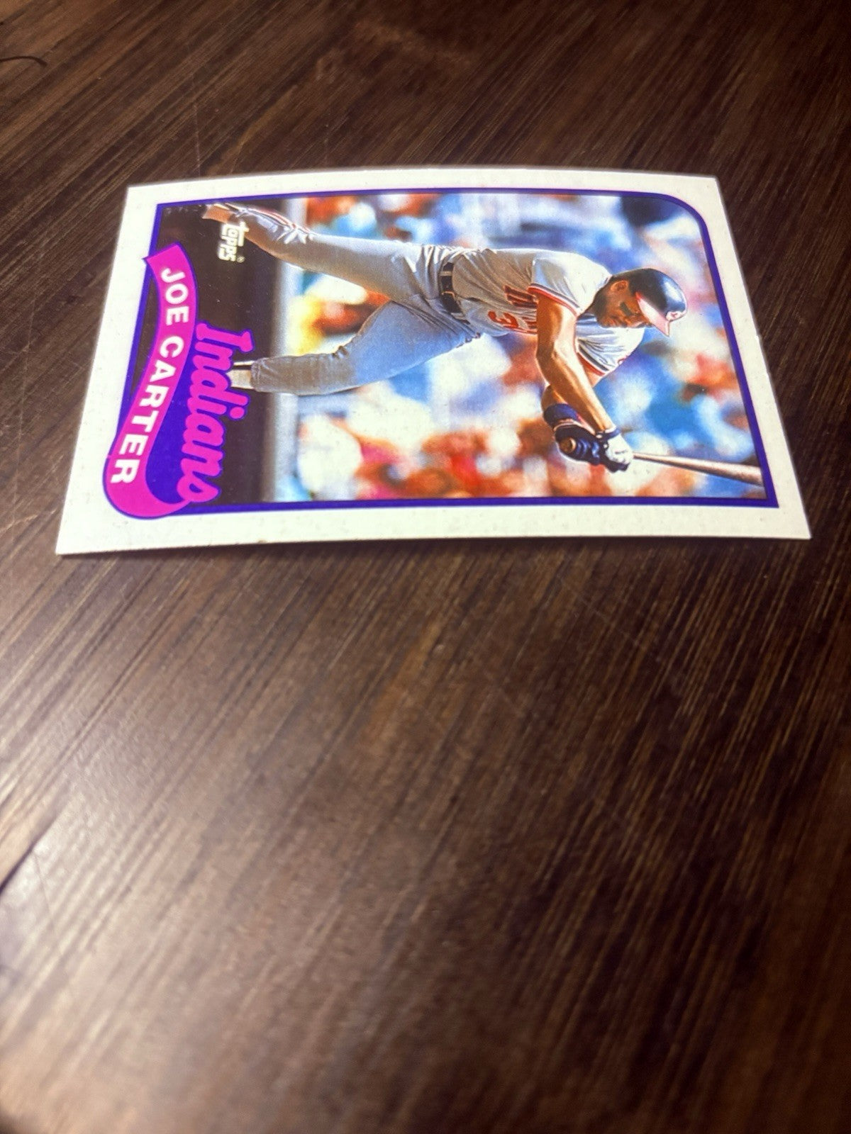 1989 Topps  Joe Carter #420 High Grade See Photos3