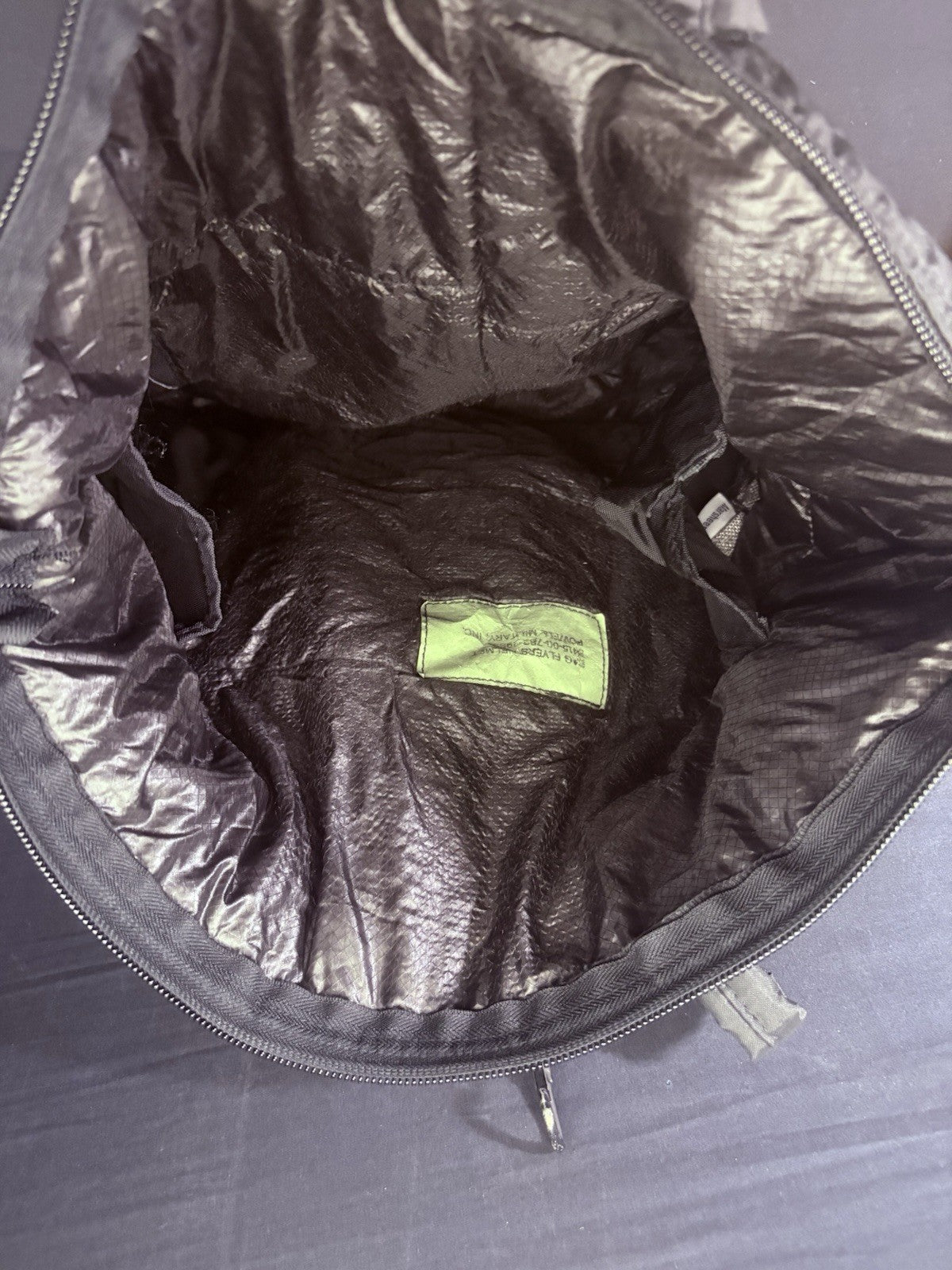 US Military Aviation Flyer’s Pilot Helmet Bag w/Inside & Outside Pockets, Black8