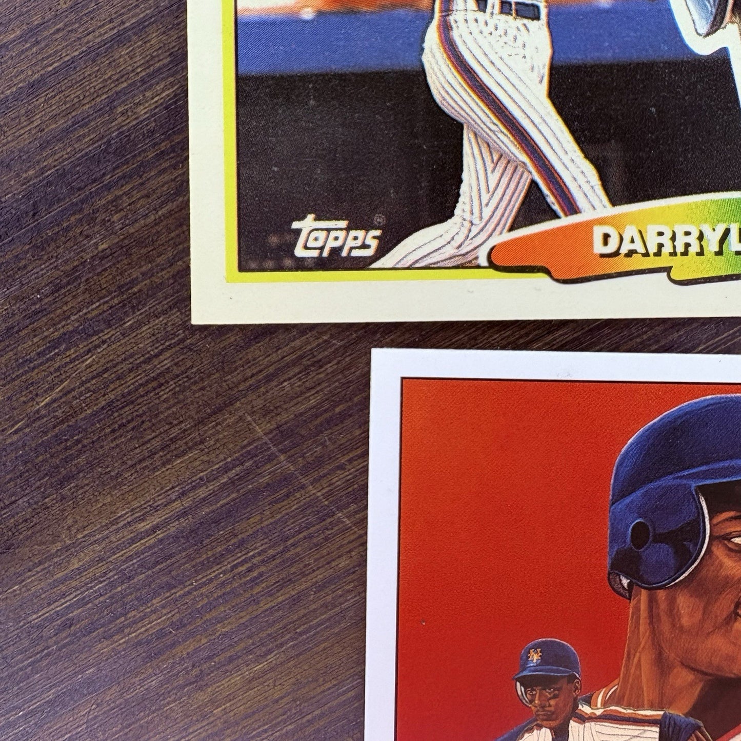 (Lot of 2) 1989 Upper Deck Darryl Strawberry #681 & Topps #253 Trading Card7