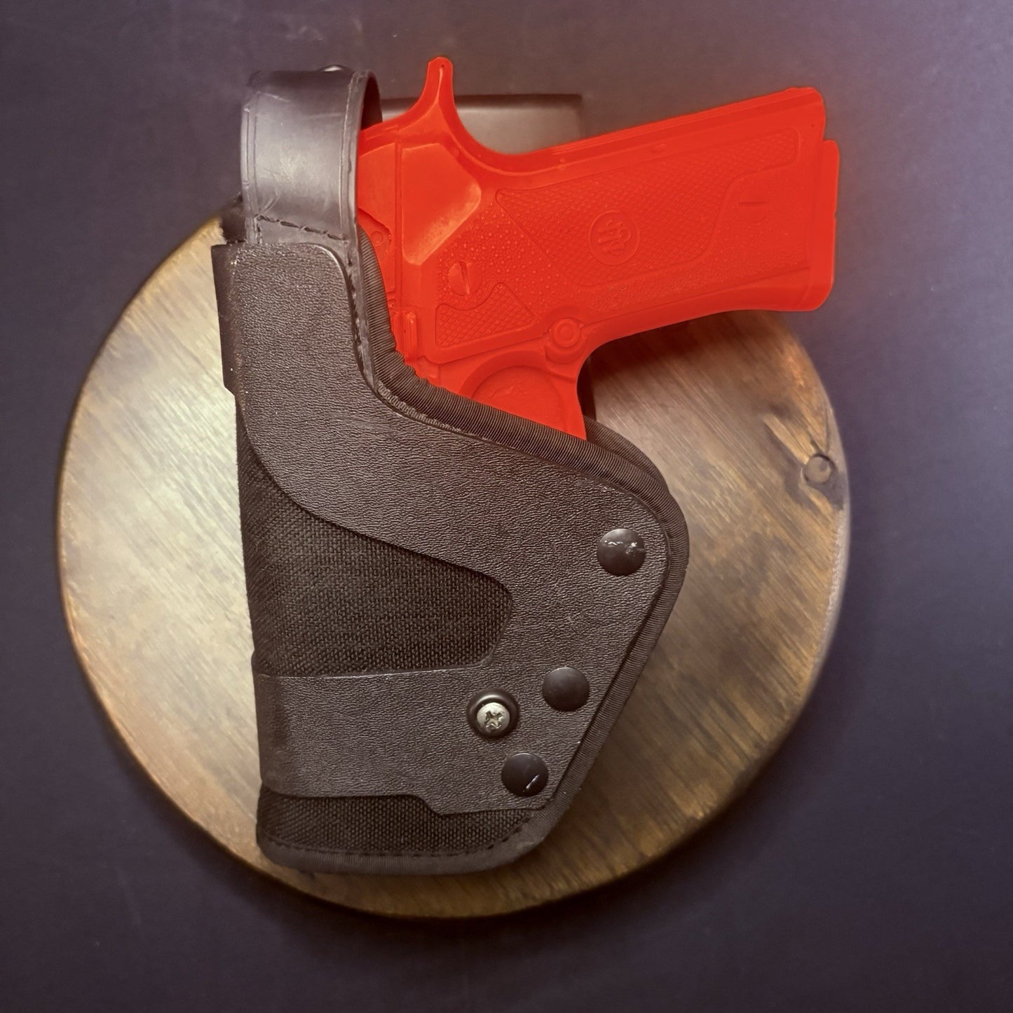 Uncle Mikes Duty Holster Law Enforcement Pro-3 Size 22 RH OWB Universal Fit6
