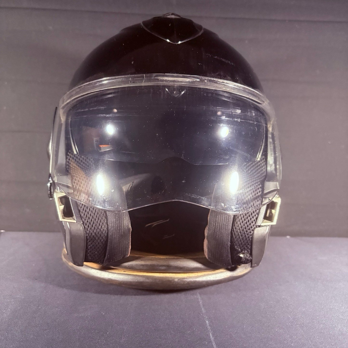 Shark Evoline S3 Motorcycle Helmet Size Large With Sun Visor Black/White7