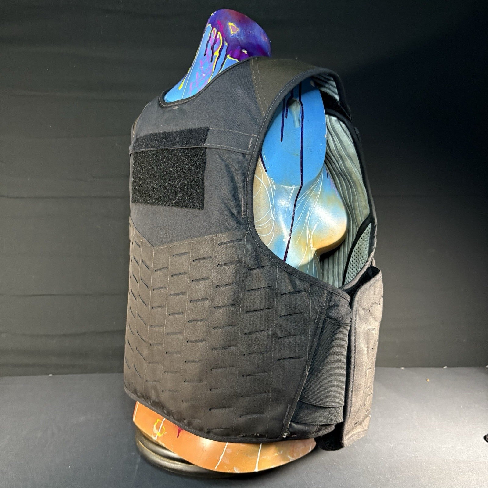 PB AXIIIA Level 3A(IIIA) Armor Size X-Large w/Safariland V1 Overt Carrier Vest5