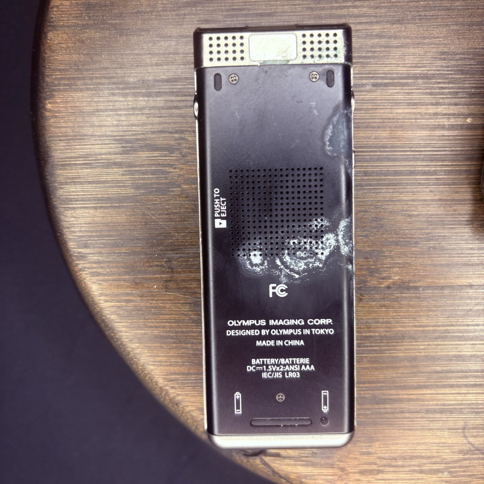 Olympus Puma 4 Law Enforcement Micro SD Voice Recorder w/Leather Case (Untested)6
