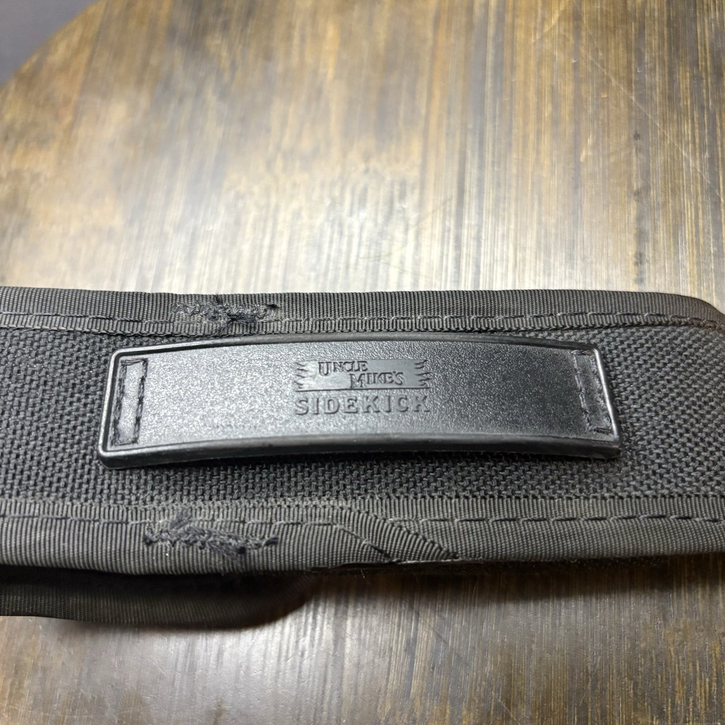 Uncle Mikes Compact Flashlight Pouch, Duty Belt Gear Black Nylon Case ~ 6”~7