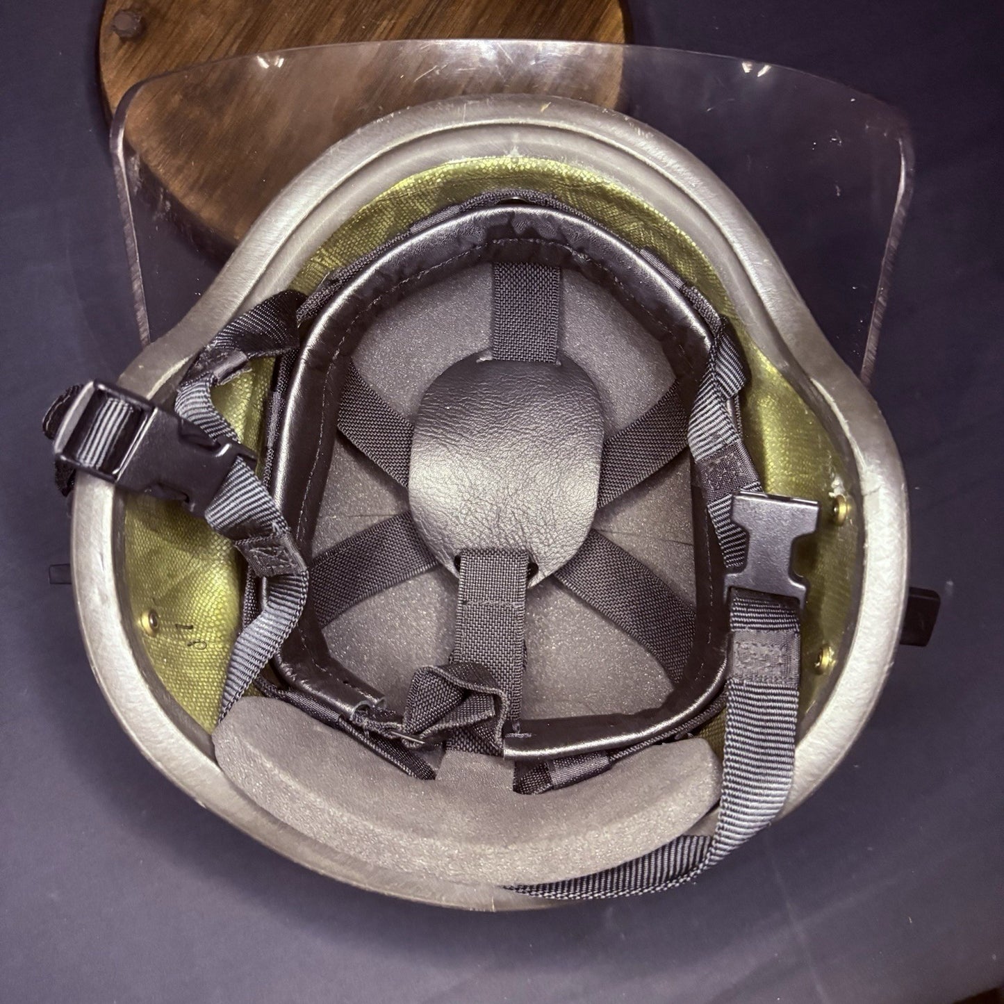 Gentex IIIA (3A) Ballistic Helmet Removable Face Shield Size SMALL Bullet Proof4