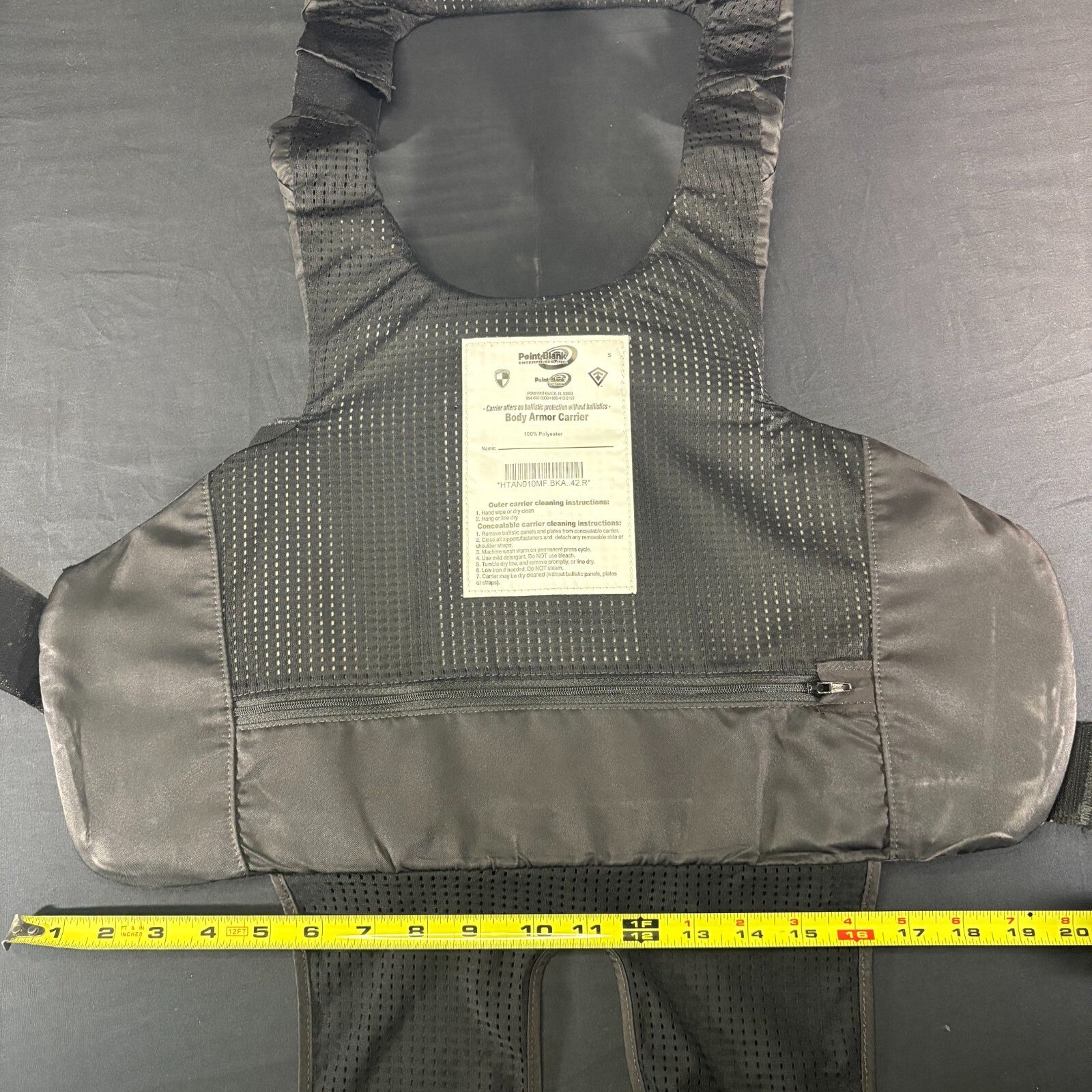 PB Armor 3a (IIIA) Vest AXIIIA Hi-Lite Male Carrier Size Medium ~2022~5