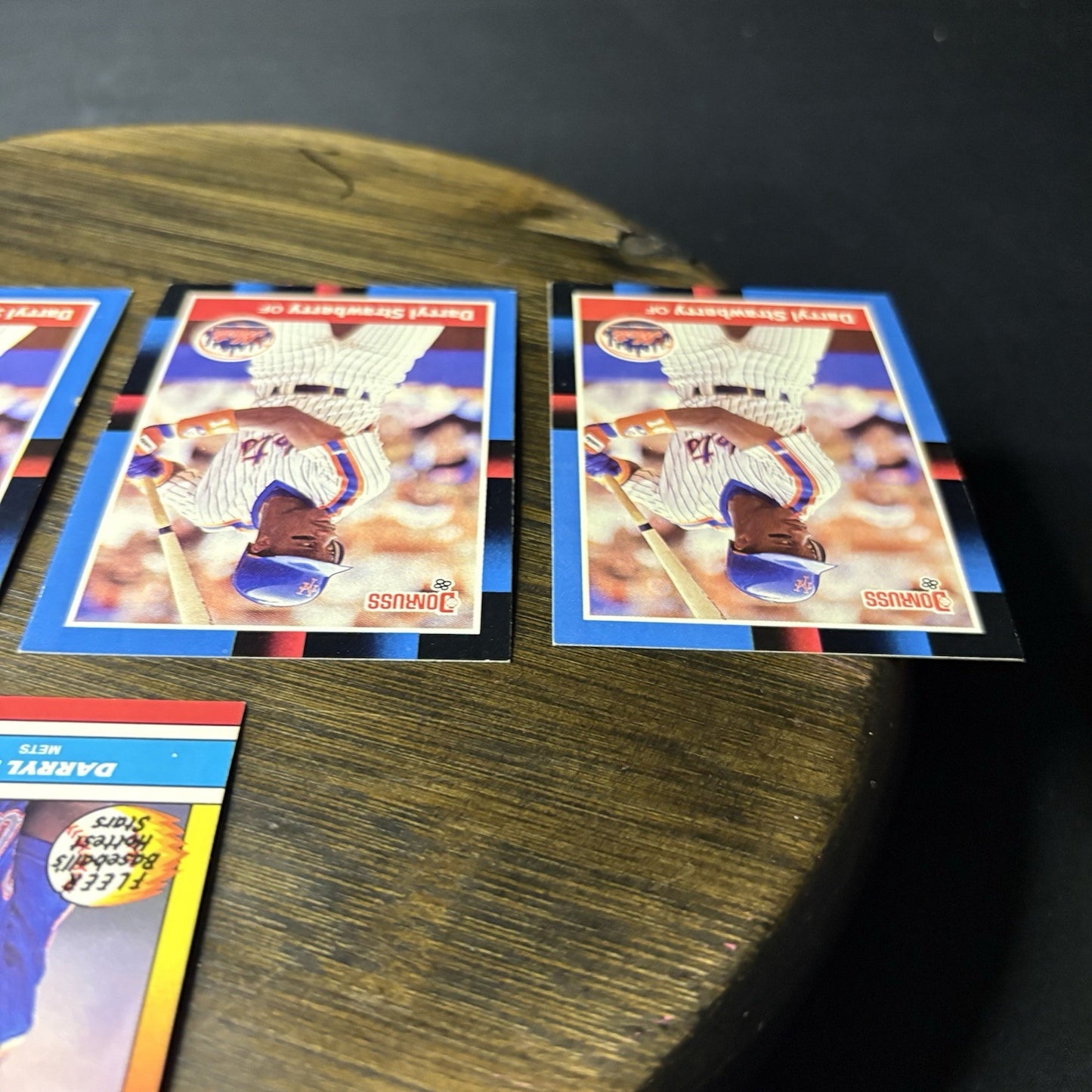 Darryl Strawberry Lot (5) Baseball Cards 1988 Fleer HIGH GRADE New York Mets MLB17