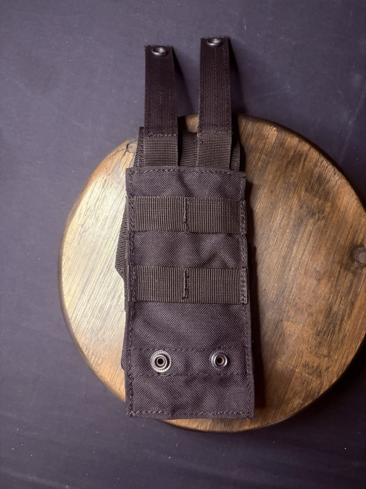 MOLLE Double M4/ 5.56 Mag Pouch, 2 Magazine Carrier Black Tactical Closed Top6