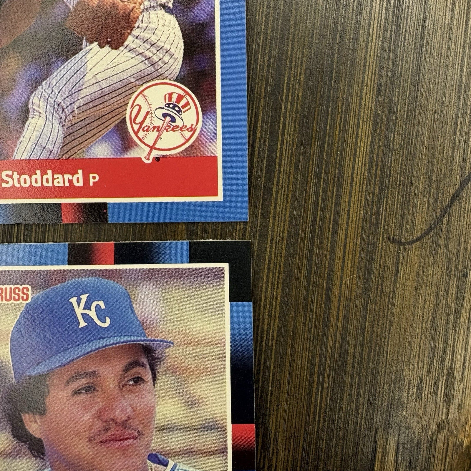 1988 Donruss High Grade MLB Trading Card #496, #497, #501, #502 Lot Of (4)6