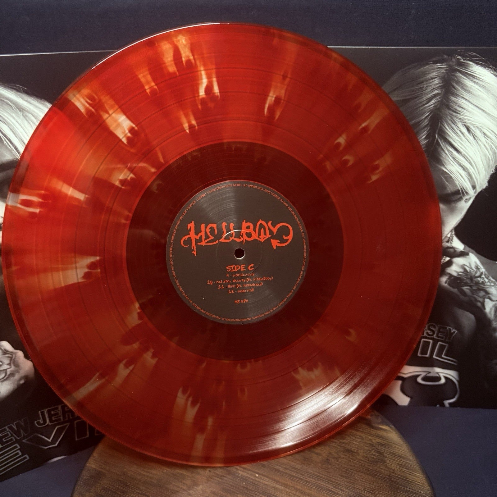 Lil Peep ‎- Hellboy Mixtape 2 x LP COLORED VINYL ALBUM NEW RECORD cut at 45 rpm1