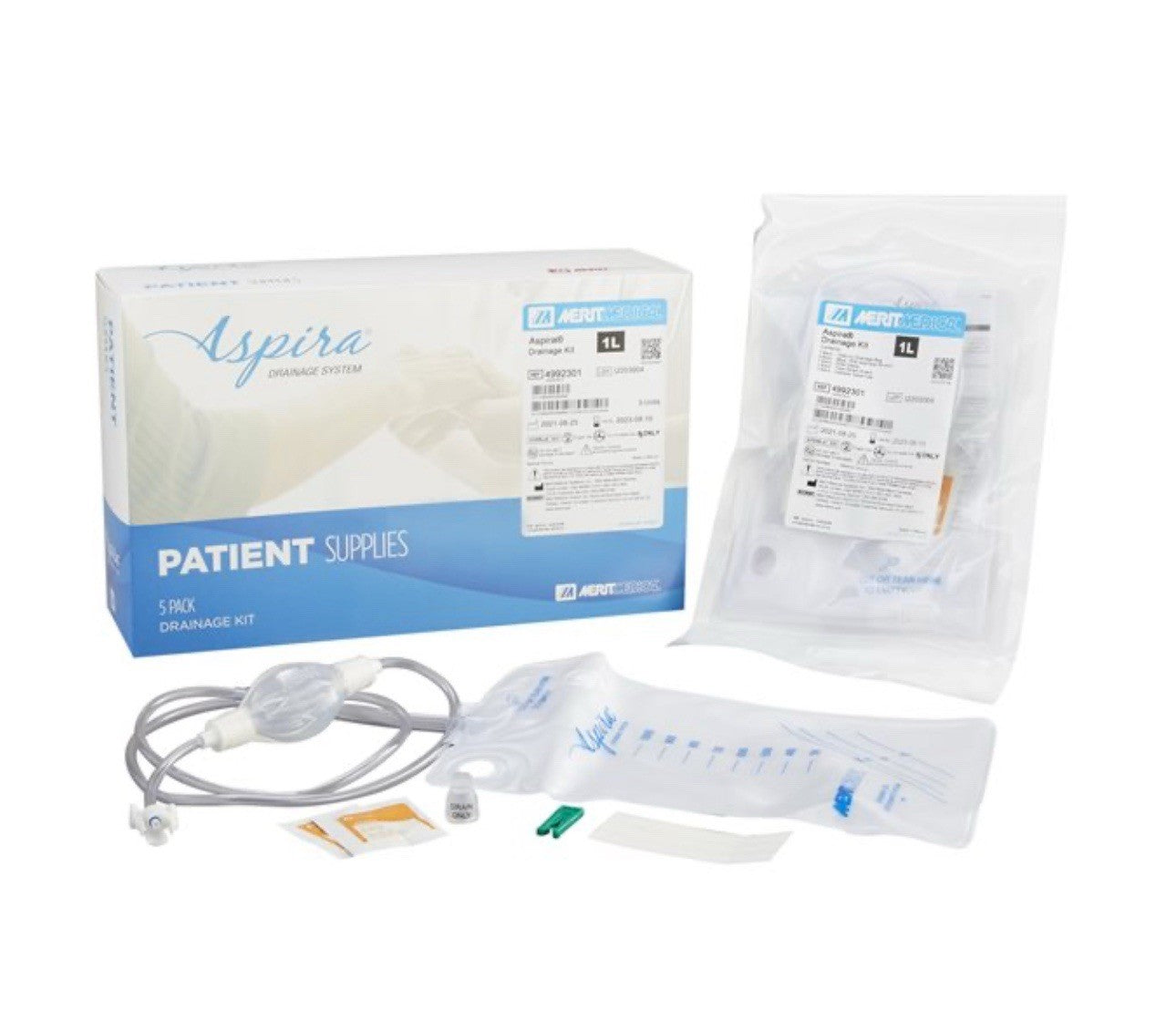 Aspire Drainage Systems - Drainage Kits - 4992301 - Pleural/Peritoneal 1,000ml1