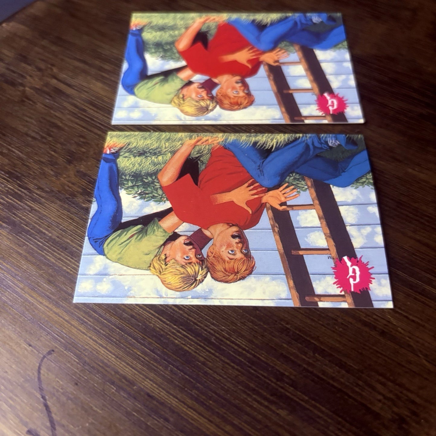 1996 Goosebumps Just Passing Through #28 Lot Of (2)  High Grade Trading Cards12