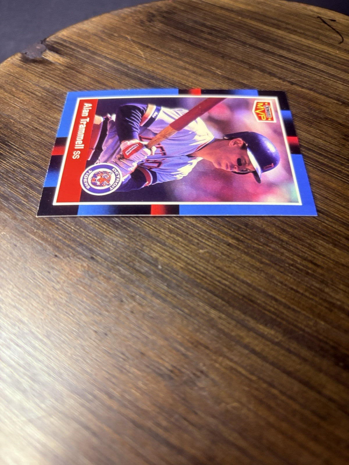 MVP Alan Trammell Detroit Tigers #BC11 High Grade Card See Photos3