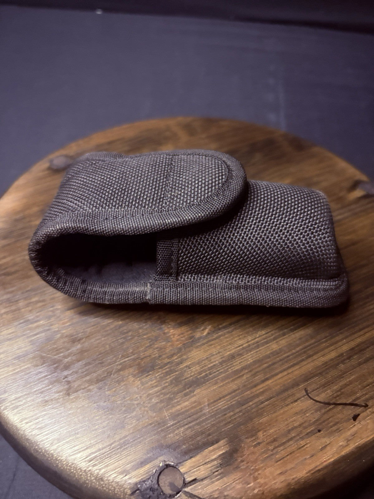 Bianchi  7307 Series AccuMold Mace/Pepper Spray Holder Small Black Hidden Snap6