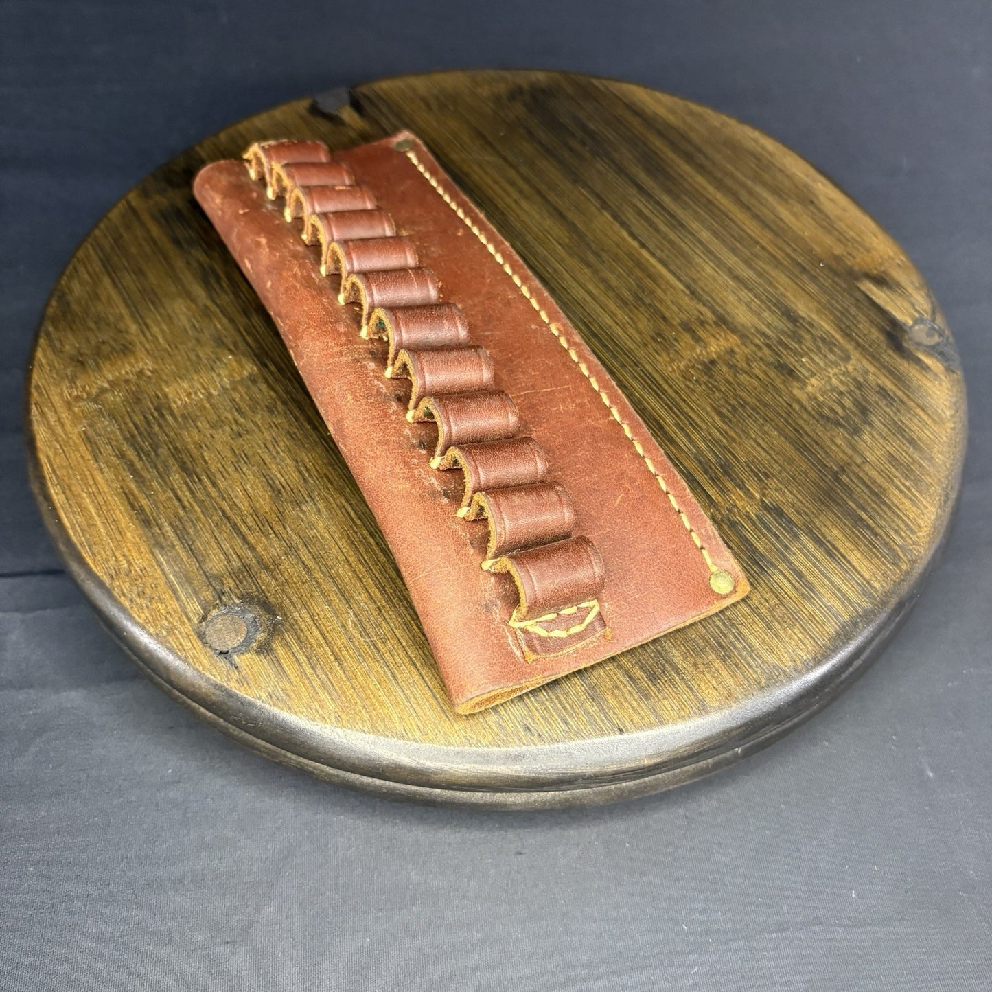 Hunter 538 Leather 12 Round Belt Slide Carrier 8