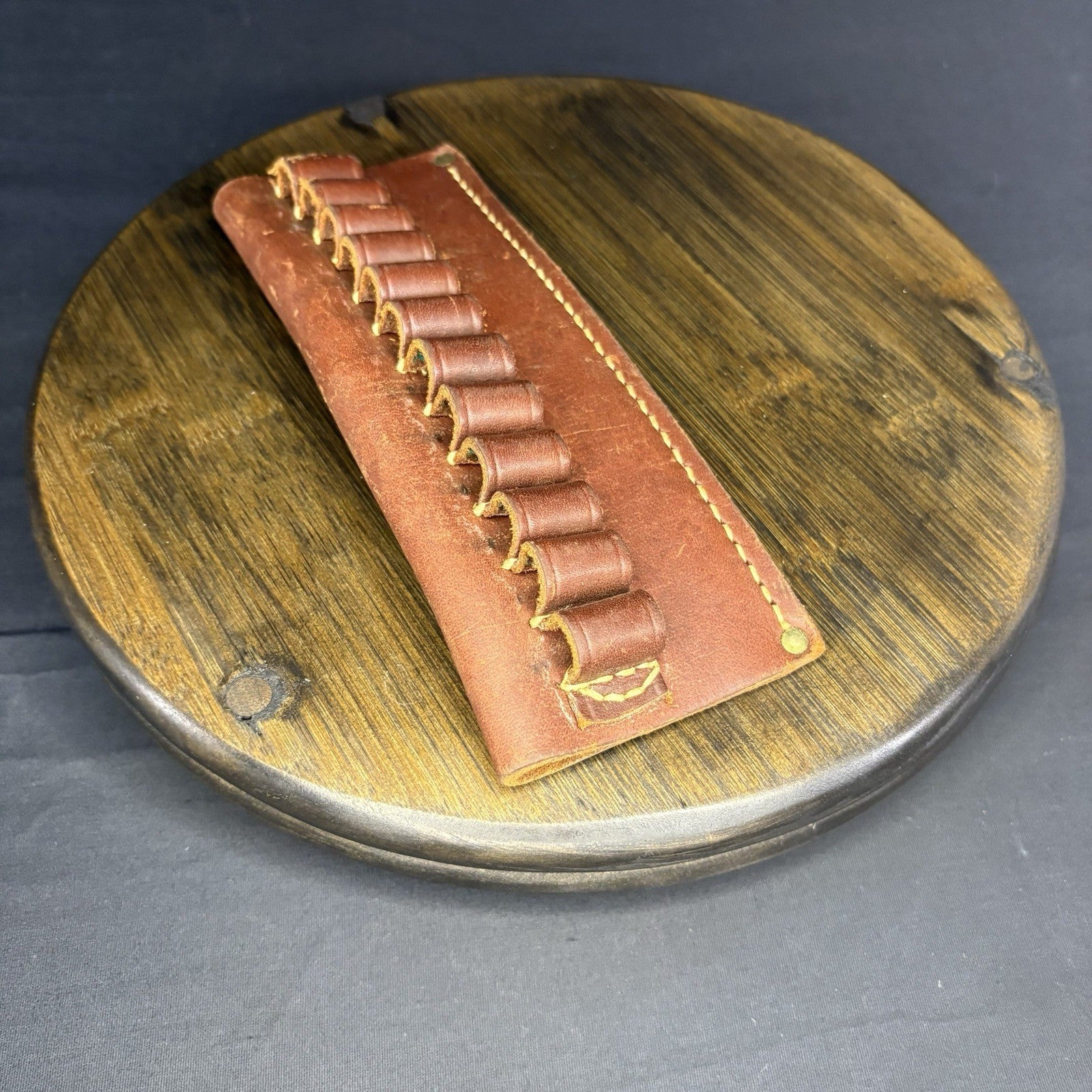 Hunter 538 Leather 12 Round Belt Slide Carrier 8