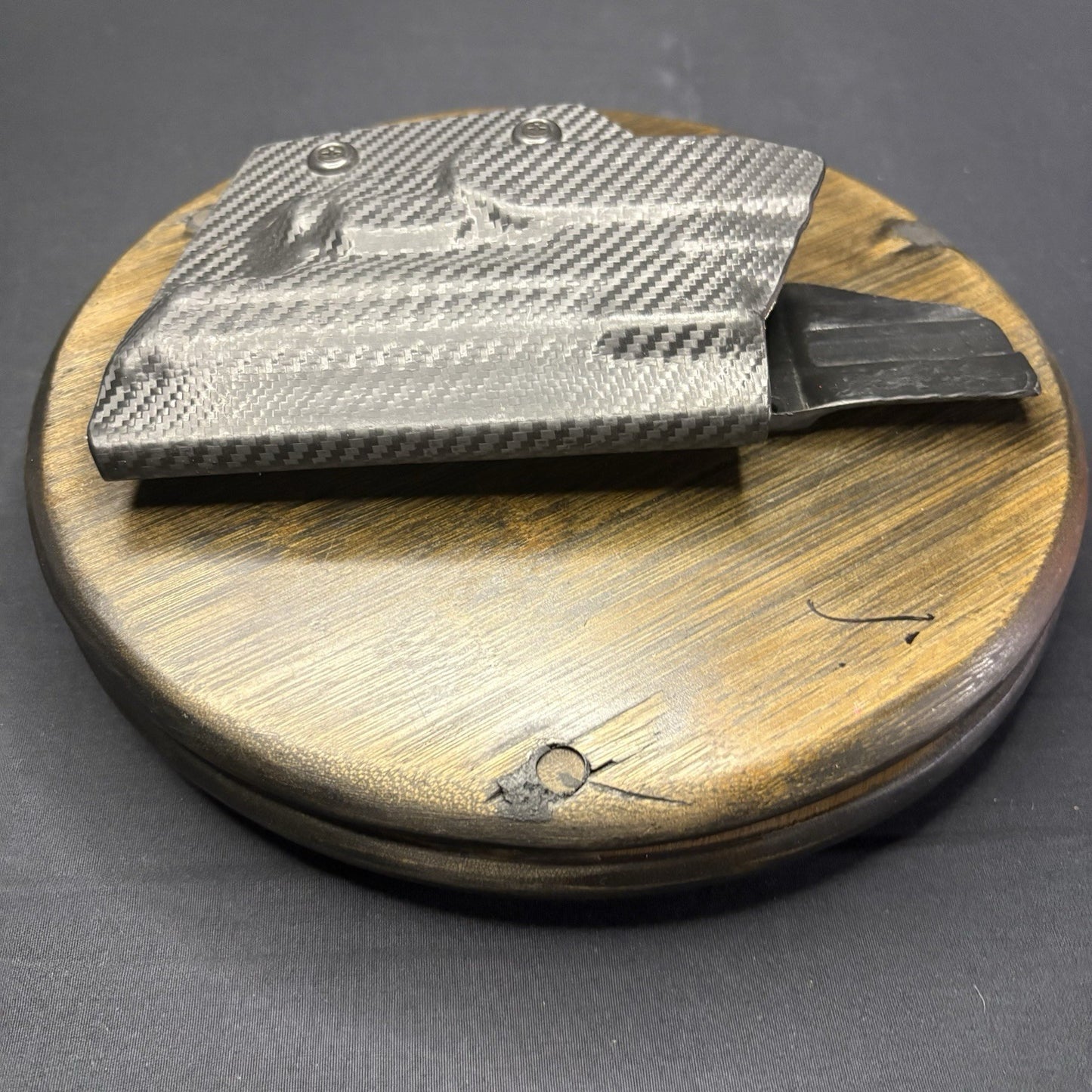 S&W 5906 Holster w/Flashlight Carbon Fiber Smith and Wesson 5906 No Clip Or Loop11