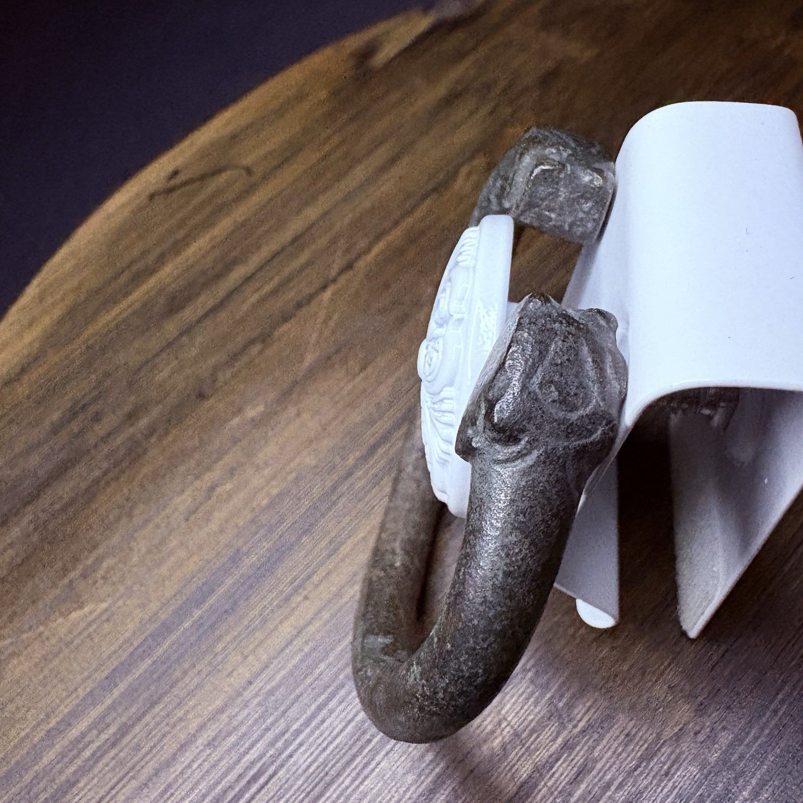 Ancient Antique Bronze Bracelet 500BC Achaemenid Empire w/Proof Of Authenticity12