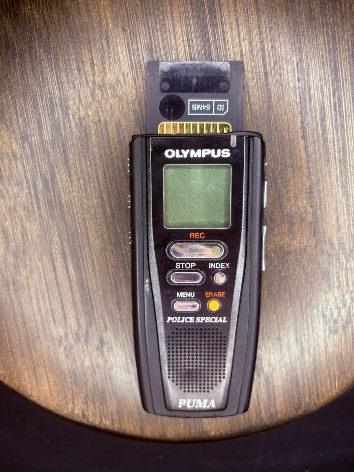 Olympus Puma Voice Recorder w/ Aker Leather Holster, Police Dictation7