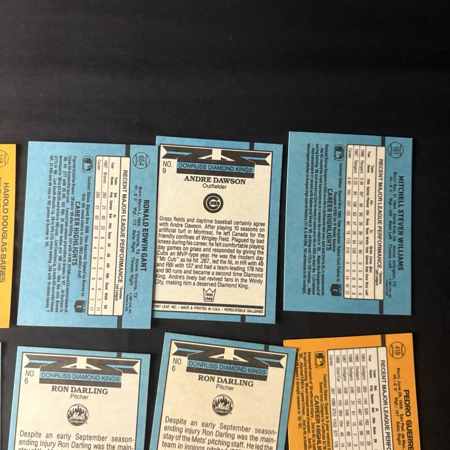 1988 Donruss Baseball Lot Of (30) Cards All High Grade See Photos17