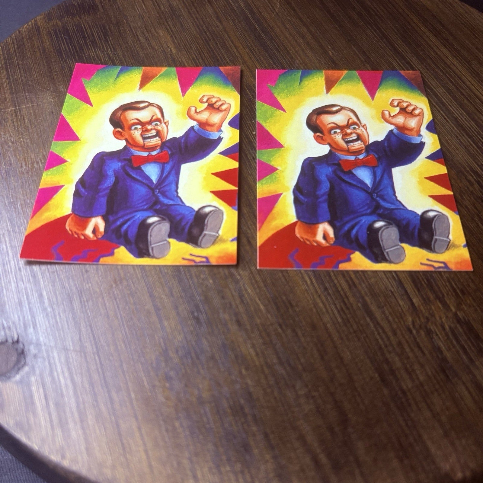 1996 Topps Goosebumps Slappy the Dummy #40 Lot Of (2) High Grade Card See Photos8