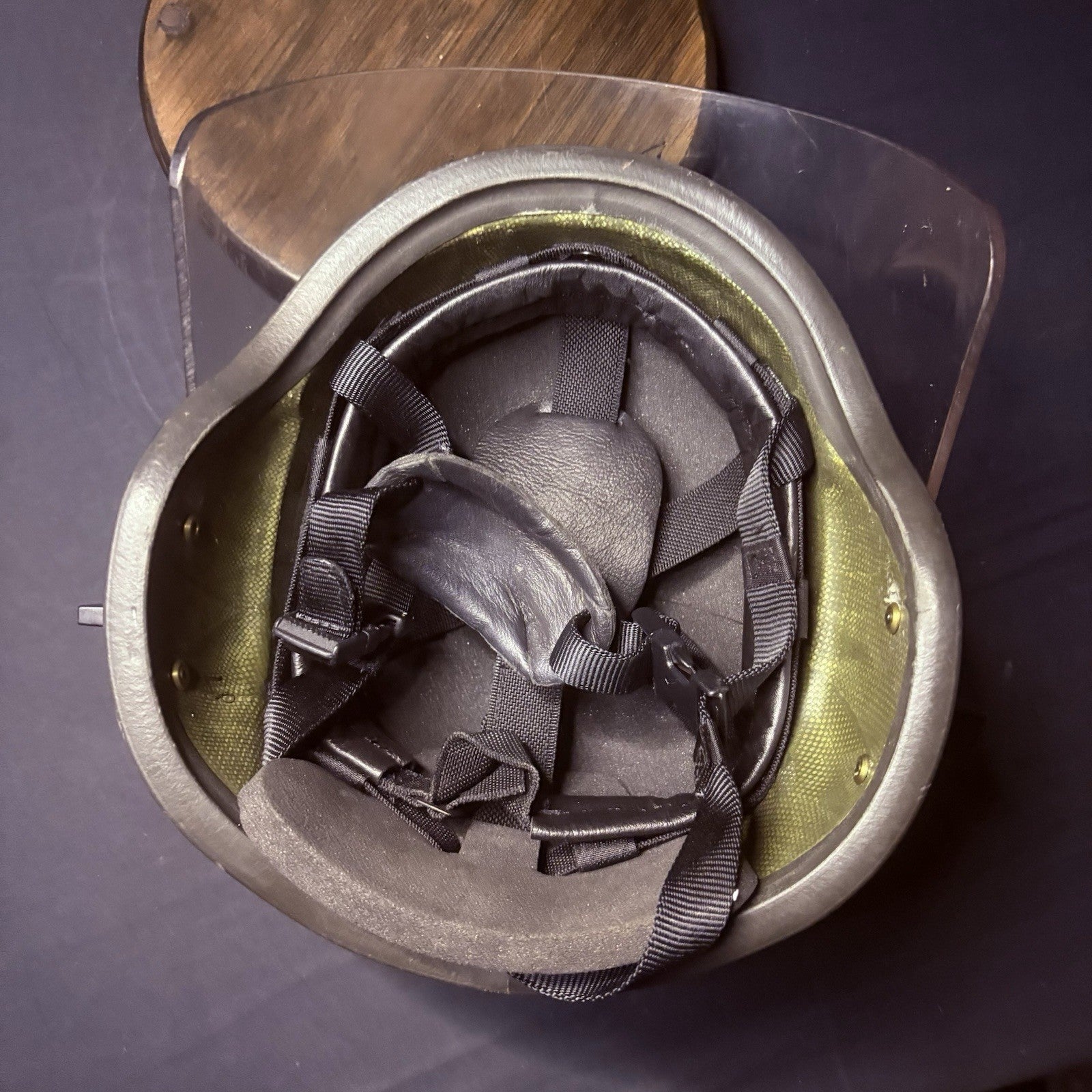 Gentex IIIA (3A) Ballistic Helmet Removable Face Shield Size SMALL Bullet Proof9