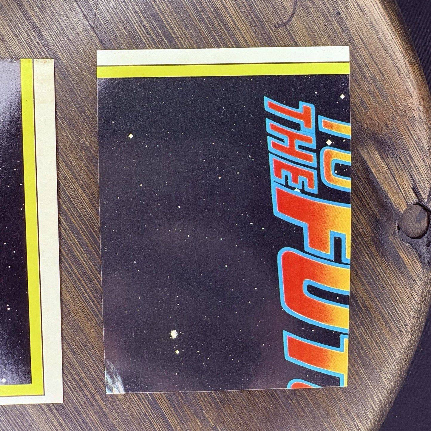 (Lot Of 3) 1989 Topps Back to the Future 2 Sticker Trading Cards #6, #4, #811