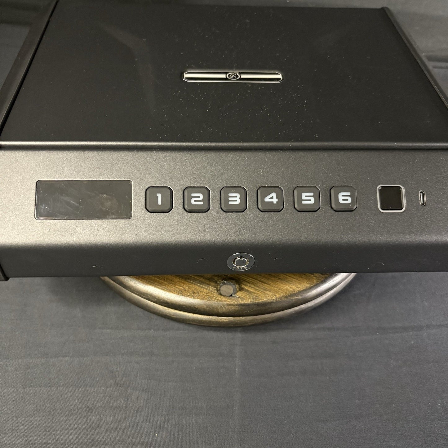 Gun Safe for Handgun Biometric Gun Safe 3 Ways Quick Access with Fingerprint/Key9