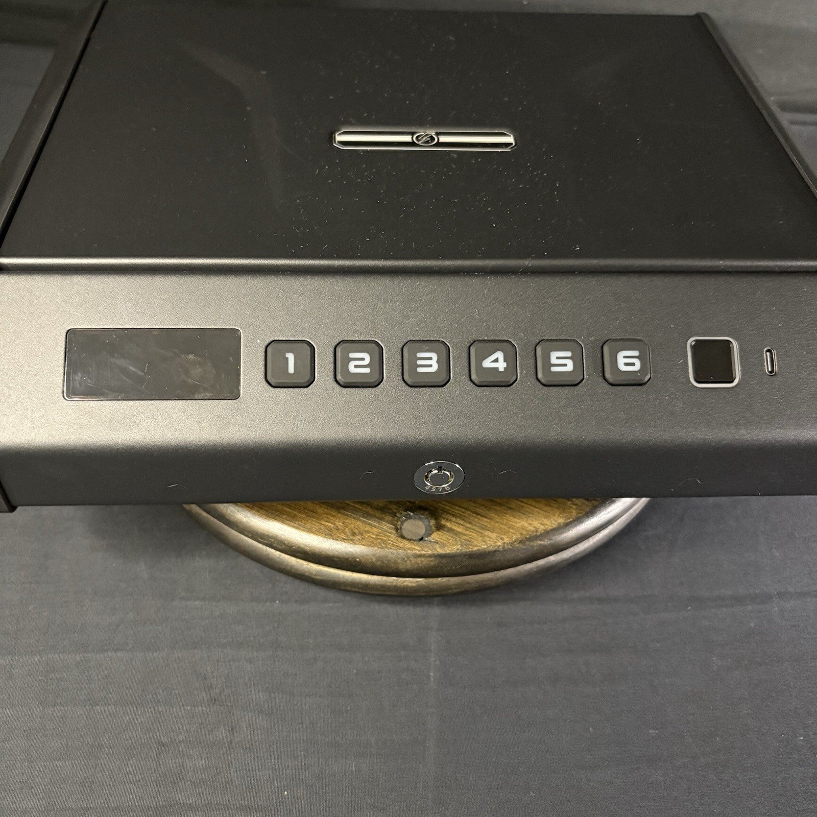 Gun Safe for Handgun Biometric Gun Safe 3 Ways Quick Access with Fingerprint/Key9