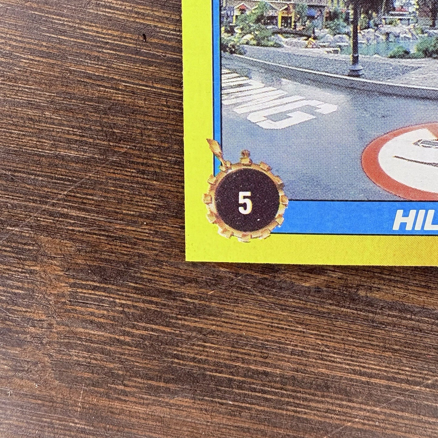 1989 Back To The Future Topps Trading Card #5 "Hill Valley, 2015"2