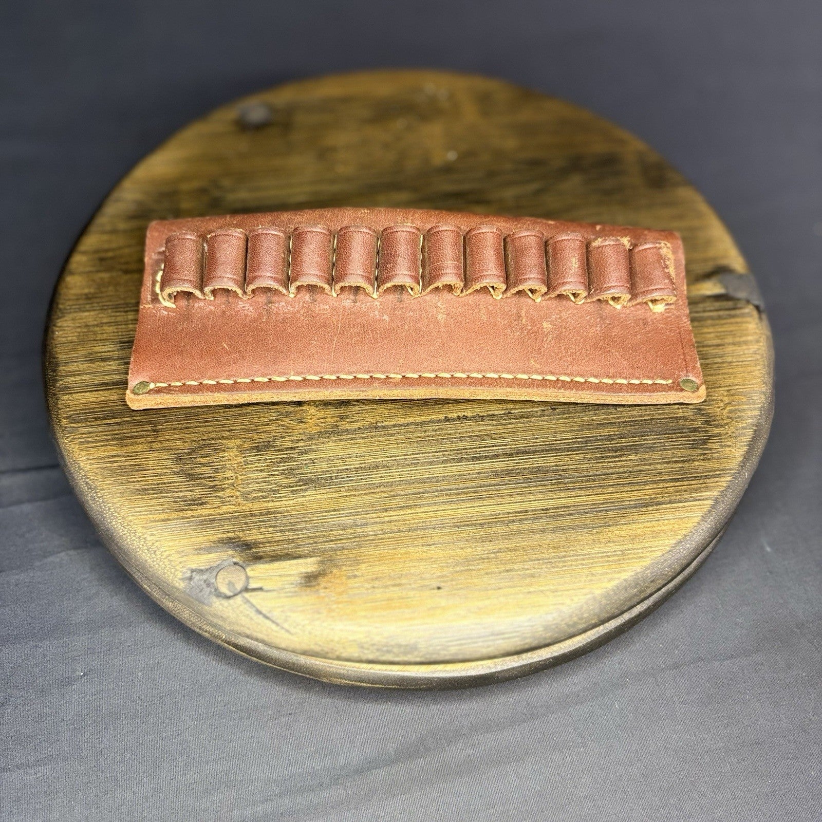 Hunter 538 Leather 12 Round Belt Slide Carrier 2