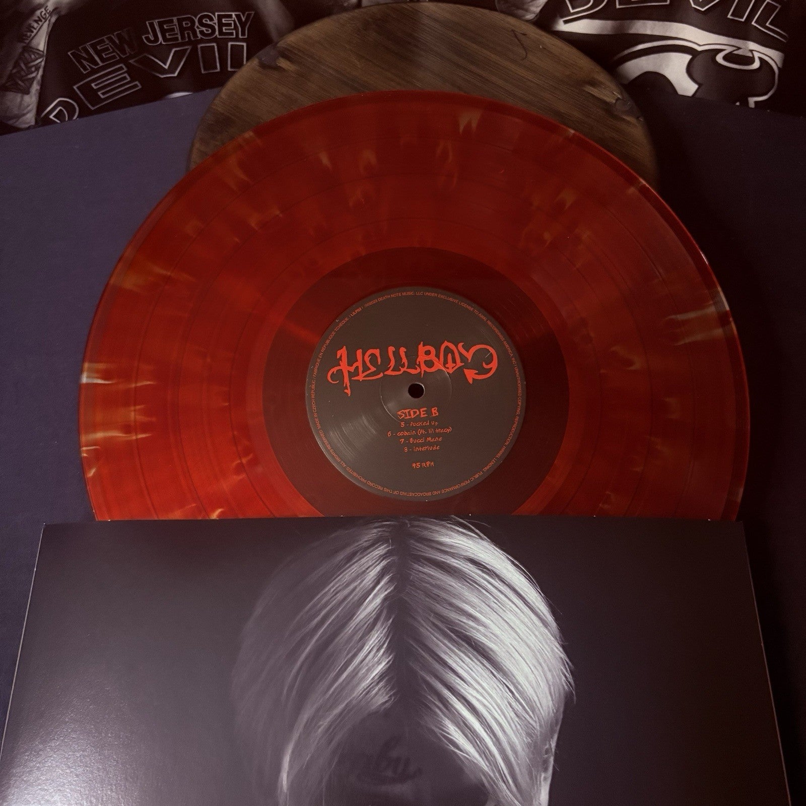 Lil Peep ‎- Hellboy Mixtape 2 x LP COLORED VINYL ALBUM NEW RECORD cut at 45 rpm9